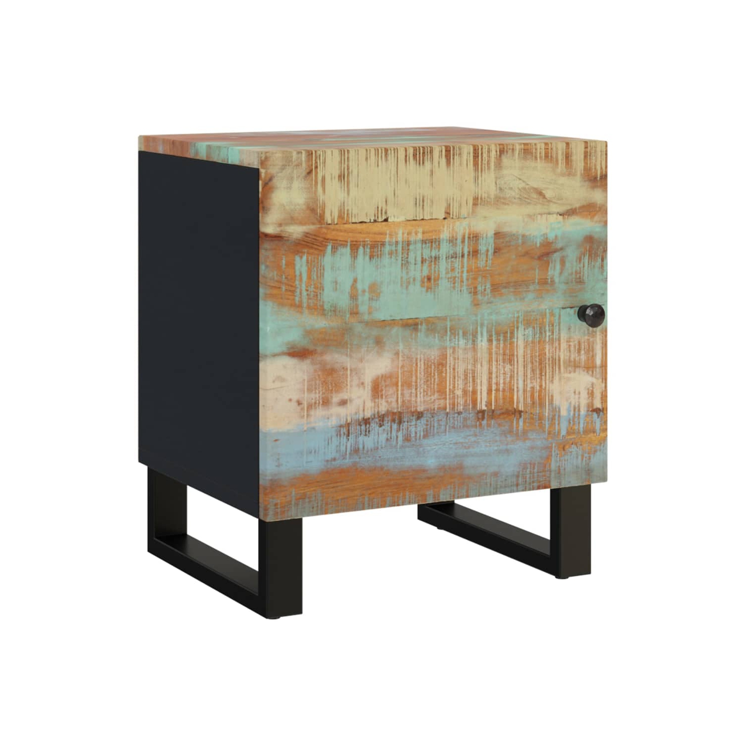 vidaXL Bedside Cabinet 40x33x46 cm Solid Wood Reclaimed