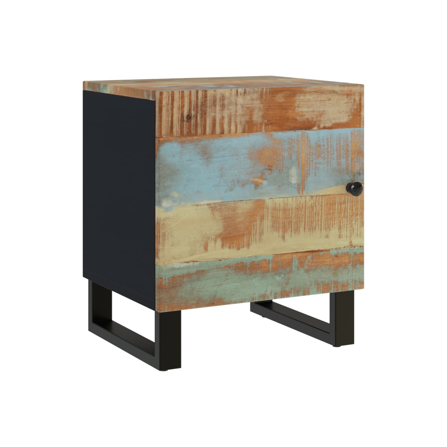 vidaXL Bedside Cabinet 40x33x46 cm Solid Wood Reclaimed