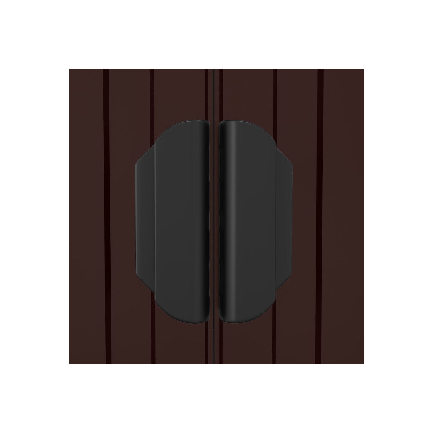 vidaXL Garden Shed Dark Brown 192x523x223 cm Galvanised Steel