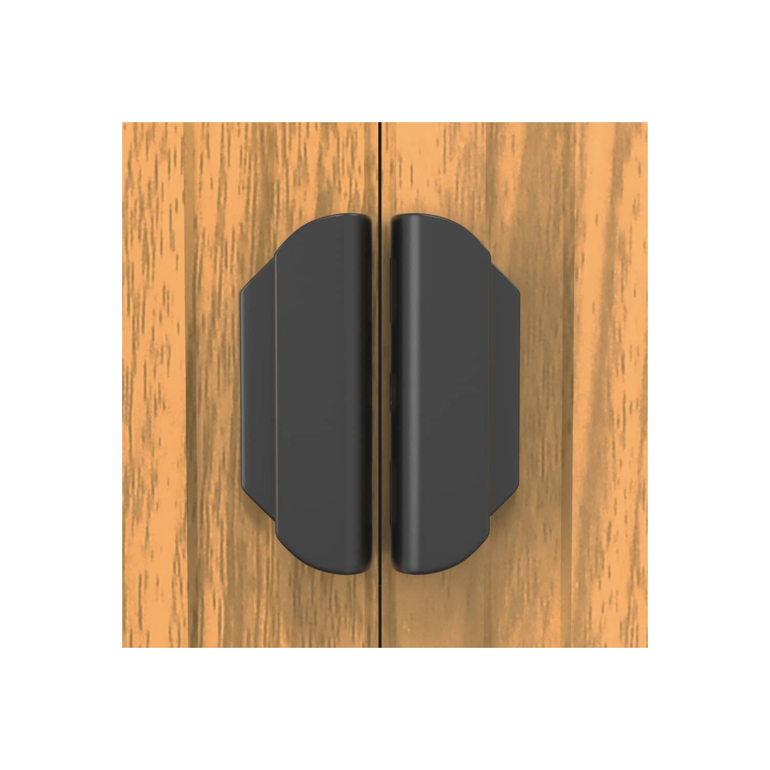 VidaXL – Shed de jardin brun clair 192 x 27 x 27 x 29 po, acier galvanisé 223 cm