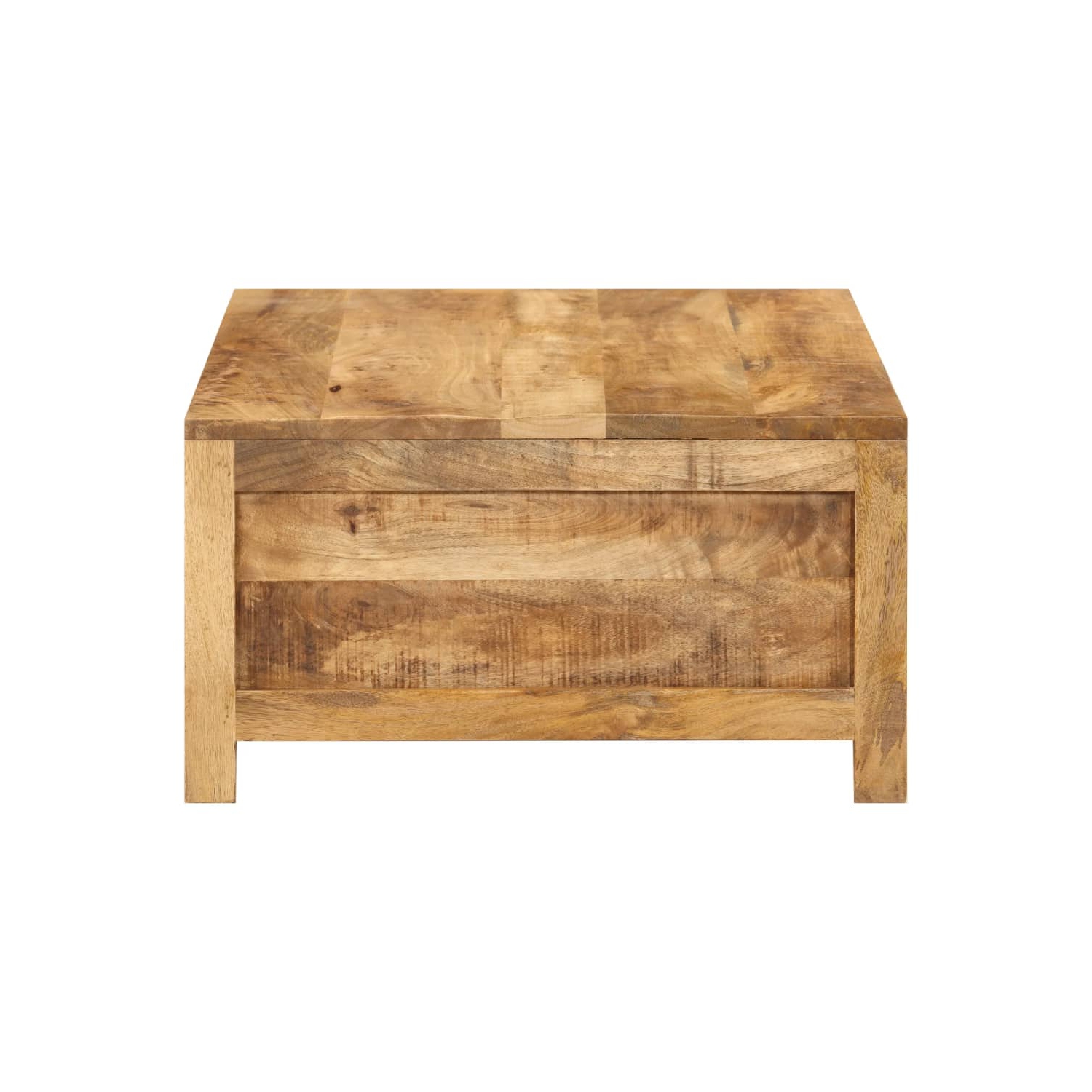 Table basse vidaXL 80 x 55 x 30&nbsp;cm bois massif mangue