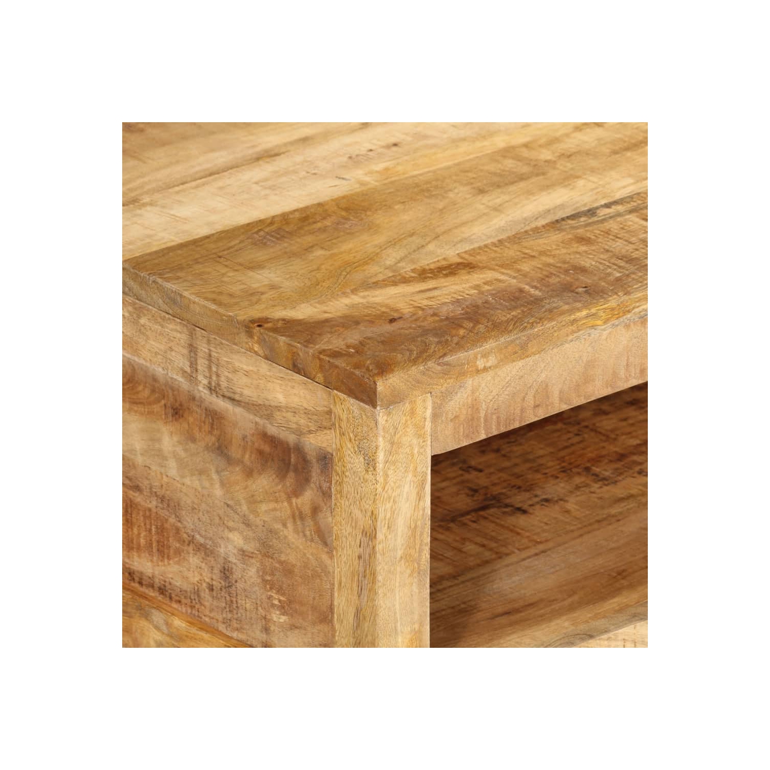 Table basse vidaXL 80 x 55 x 30&nbsp;cm bois massif mangue
