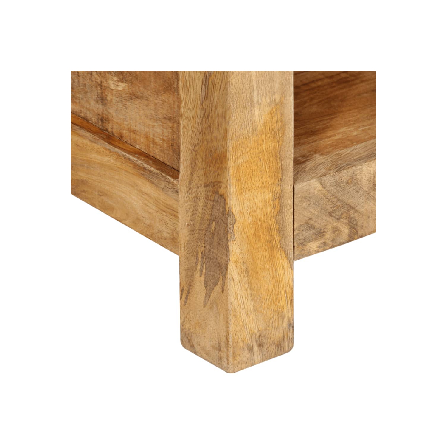 Table basse vidaXL 80 x 55 x 30&nbsp;cm bois massif mangue