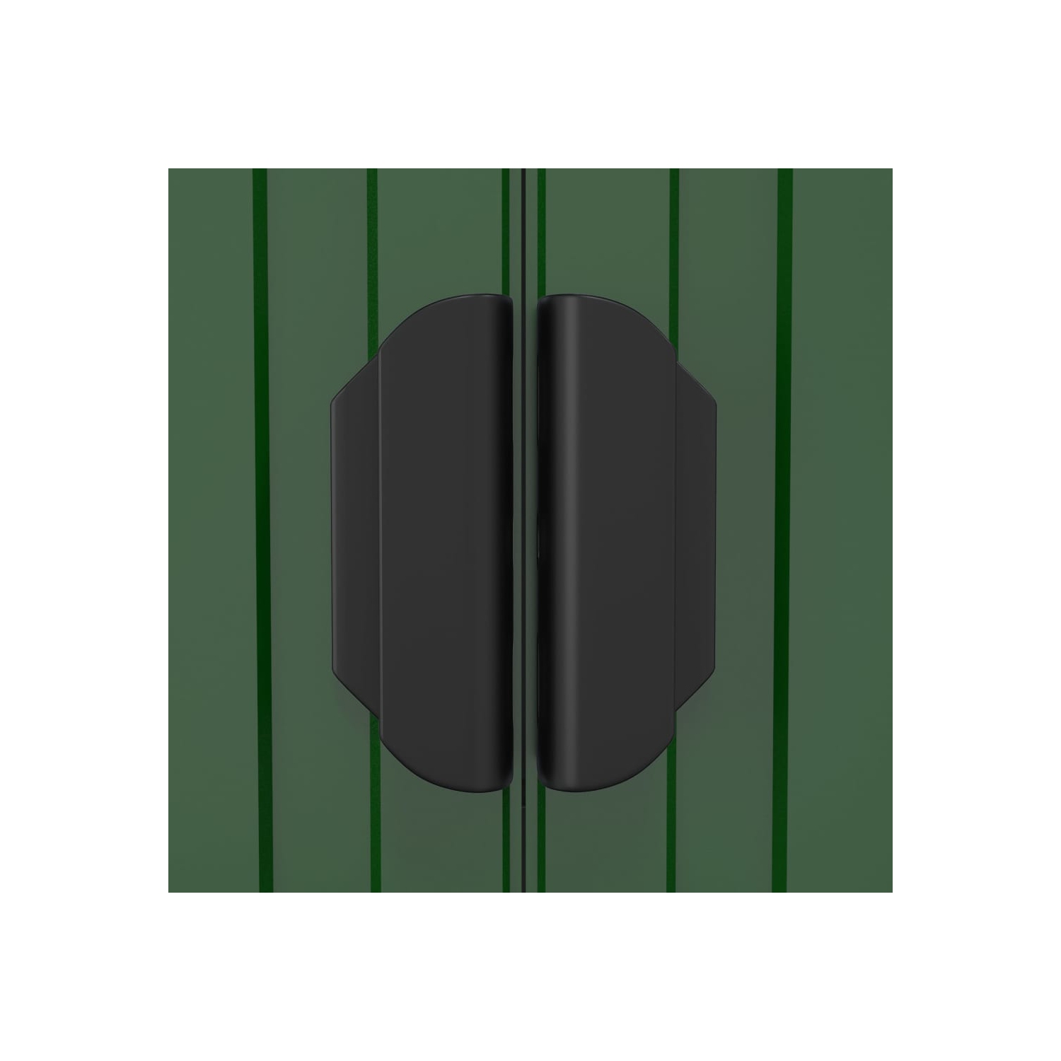 vidaXL Garden Shed Green 192x357x223 cm Galvanised Steel