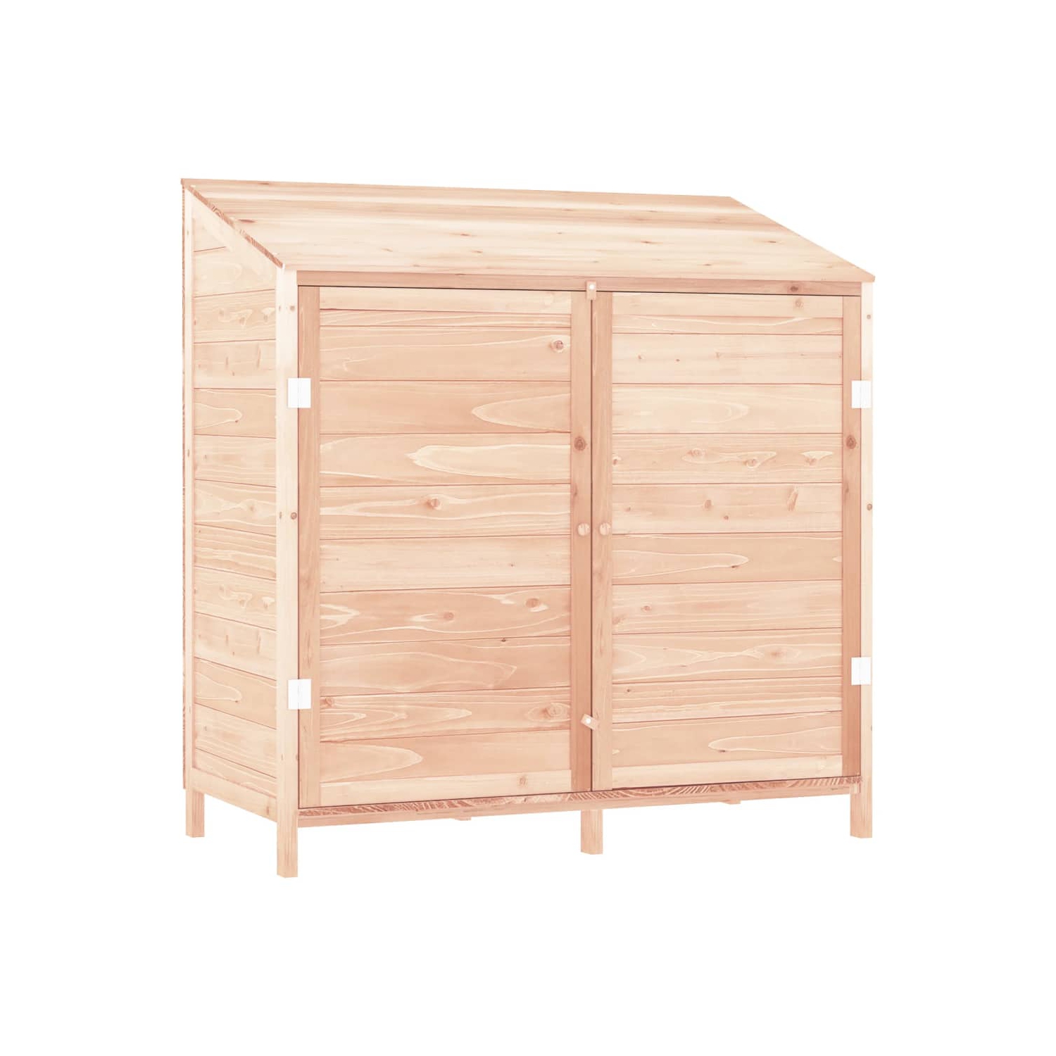 vidaXL Garden Shed 102x52x112 cm Solid Wood Fir