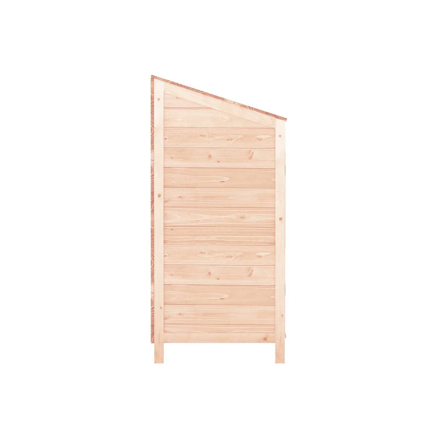 vidaXL Garden Shed 102x52x112 cm Solid Wood Fir