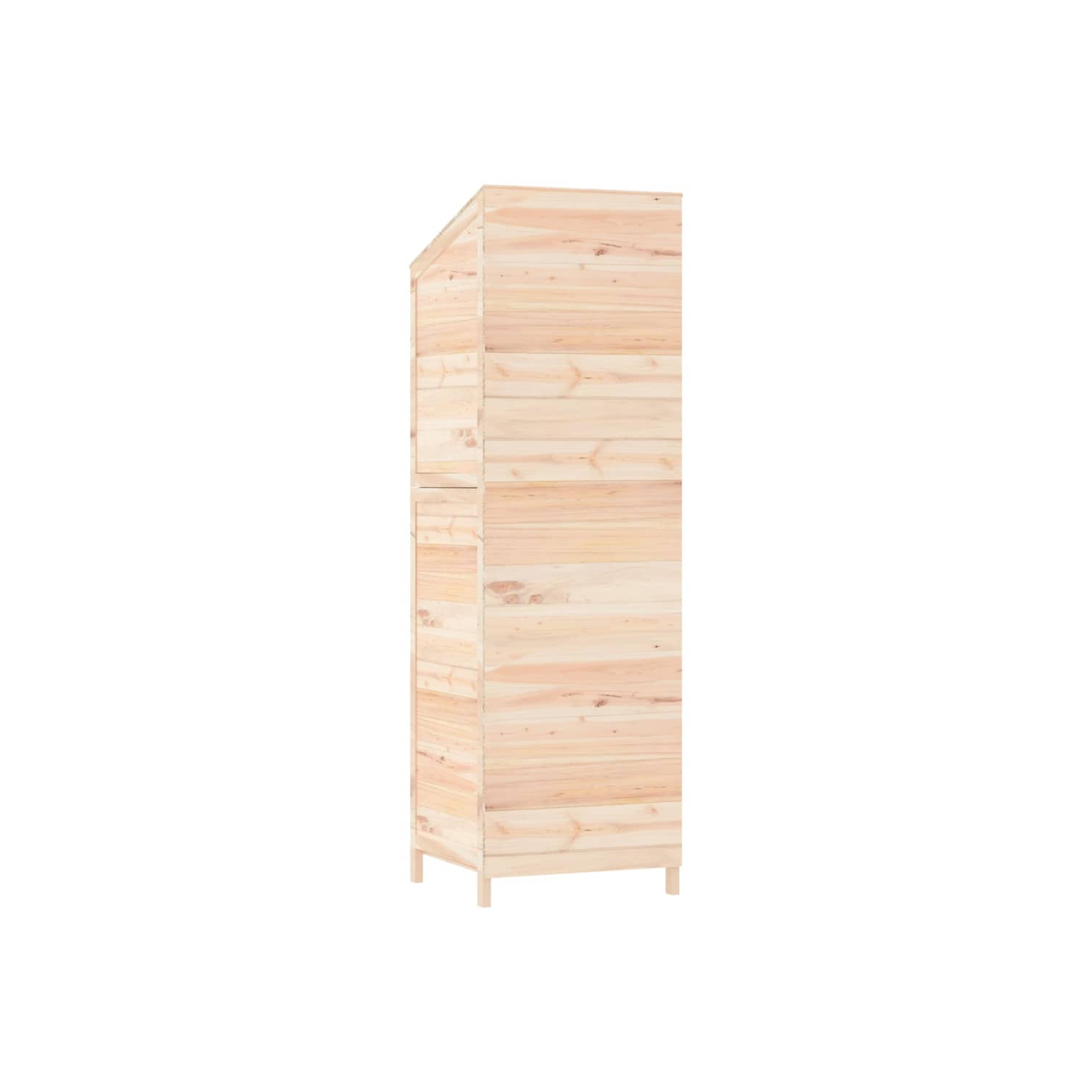 vidaXL Garden Shed 55x52x174.5 cm Solid Wood Fir