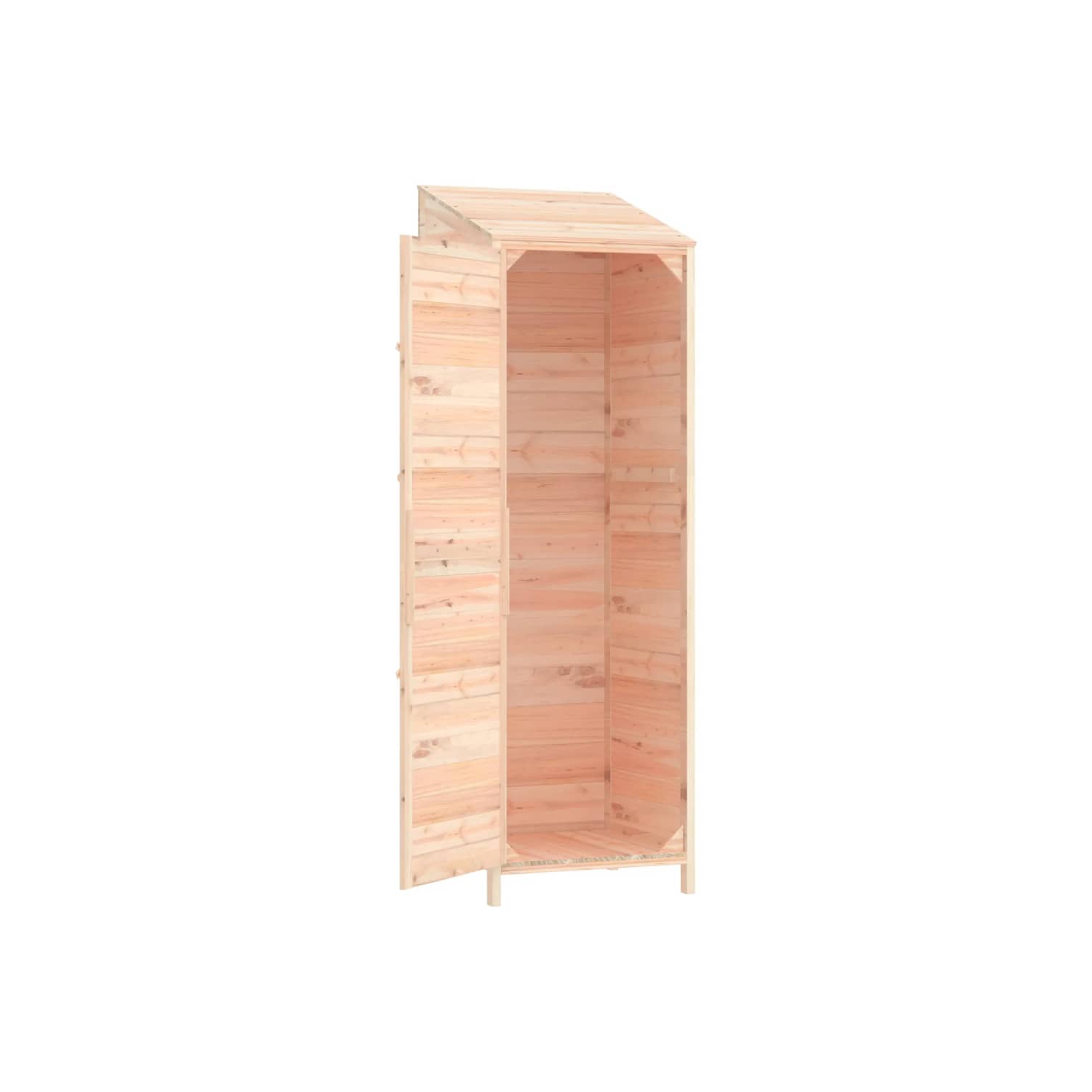 vidaXL Garden Shed 55x52x174.5 cm Solid Wood Fir