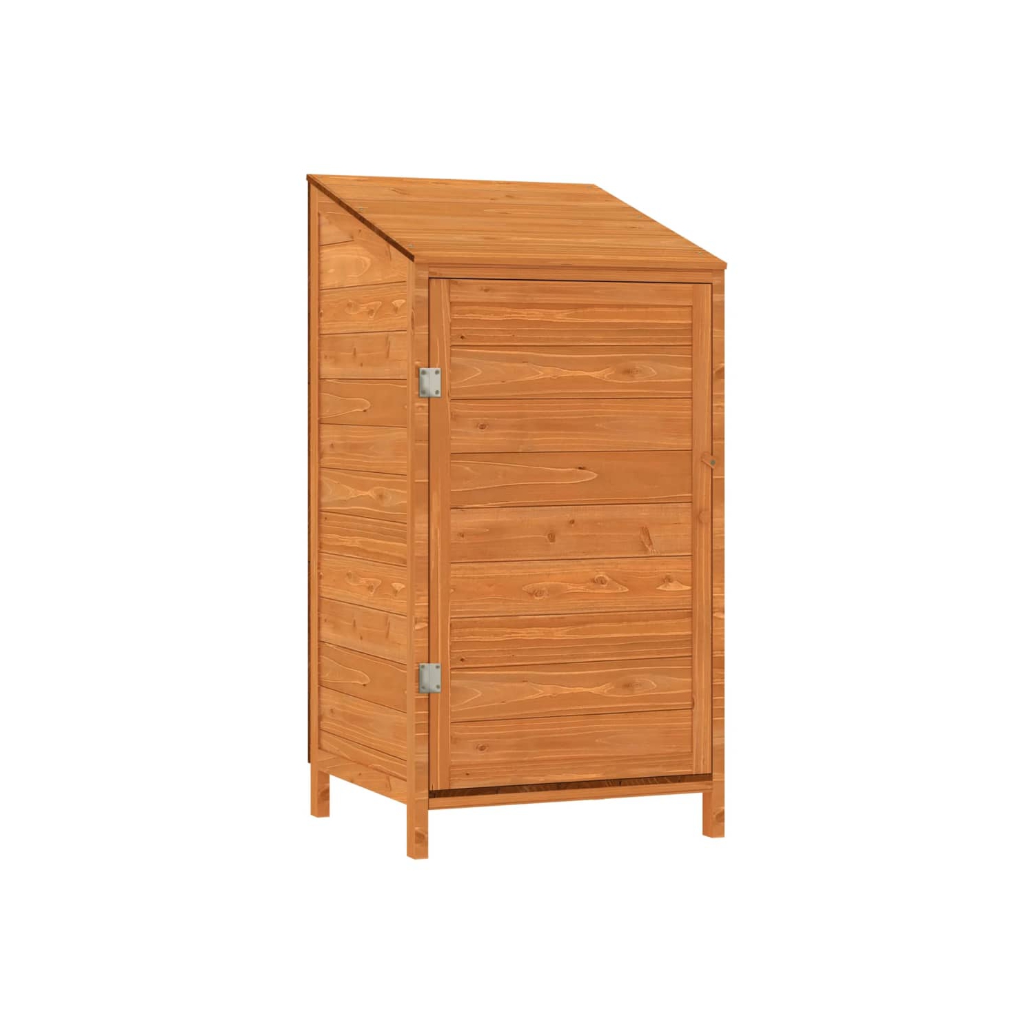 vidaXL Garden Shed Brown 55x52x112 cm Solid Wood Fir