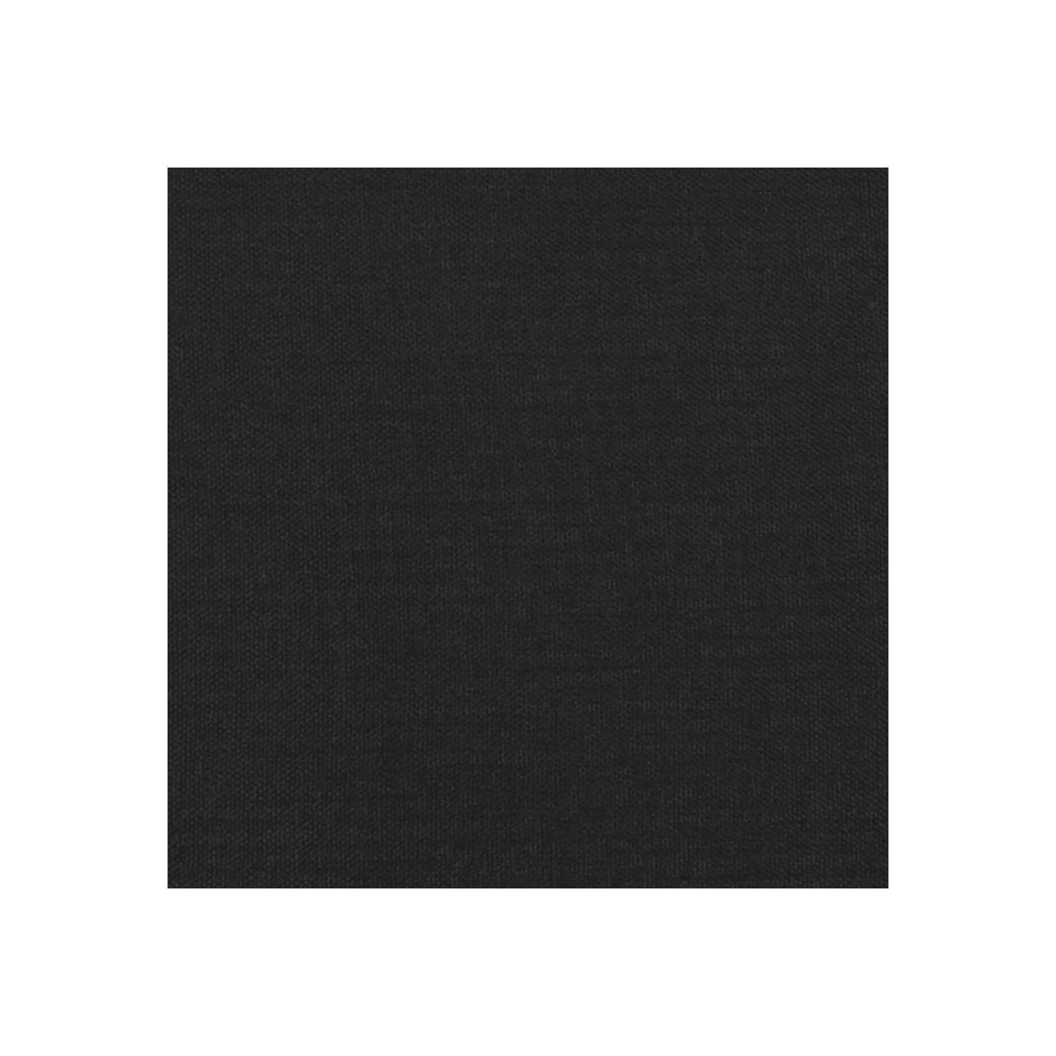 vidaXL 2-Seater Sofa Bed with Two Pillows Black Fabric