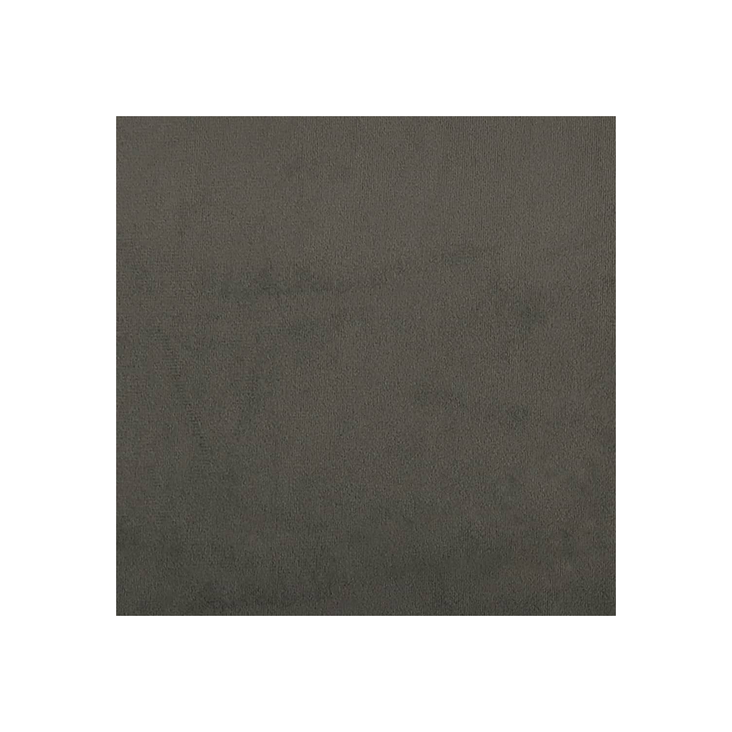 Sofa-lit à 2 places avec deux oreillers en velours gris foncé vidaXL