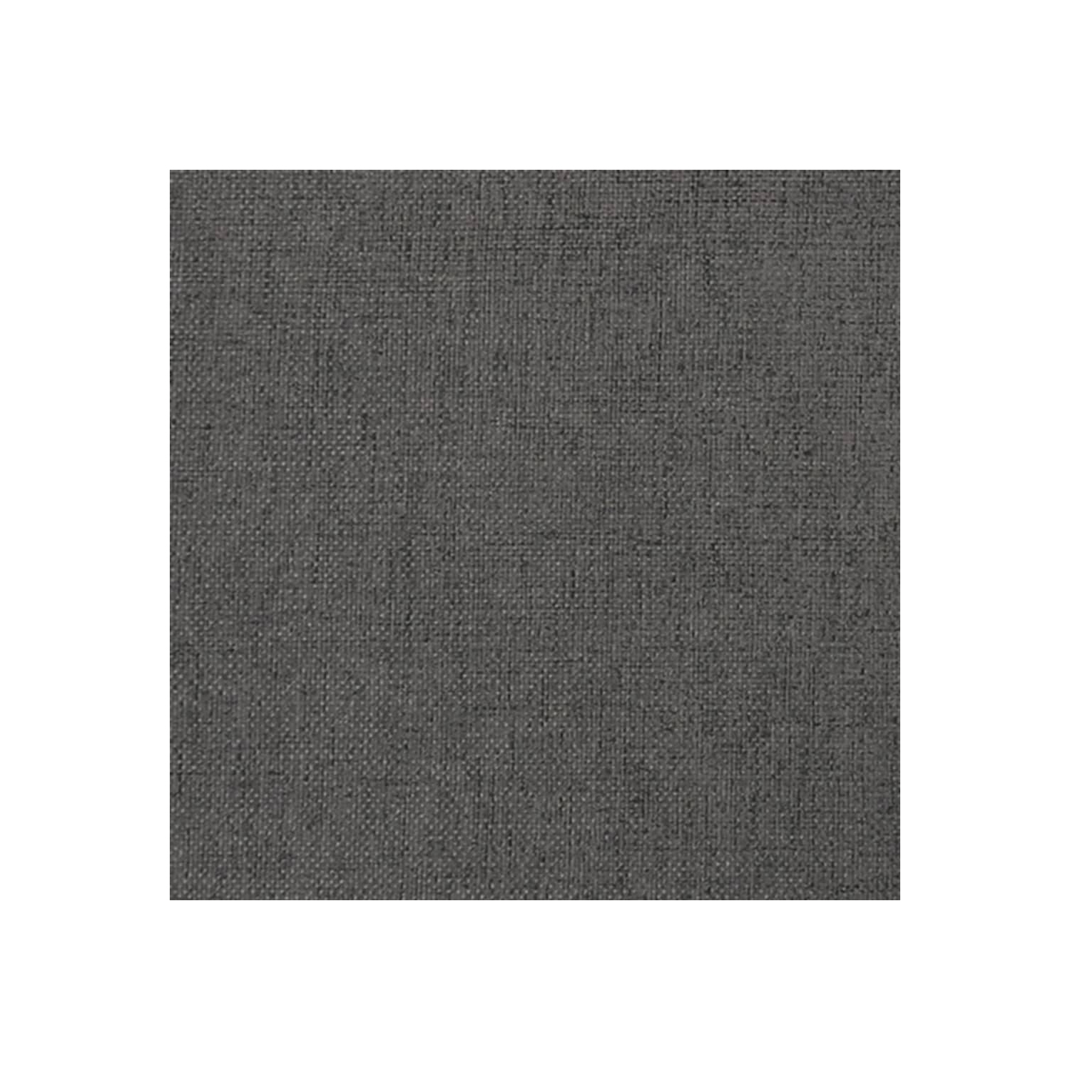 Sofa-lit à 2 places avec deux oreillers en tissu gris foncé vidaXL