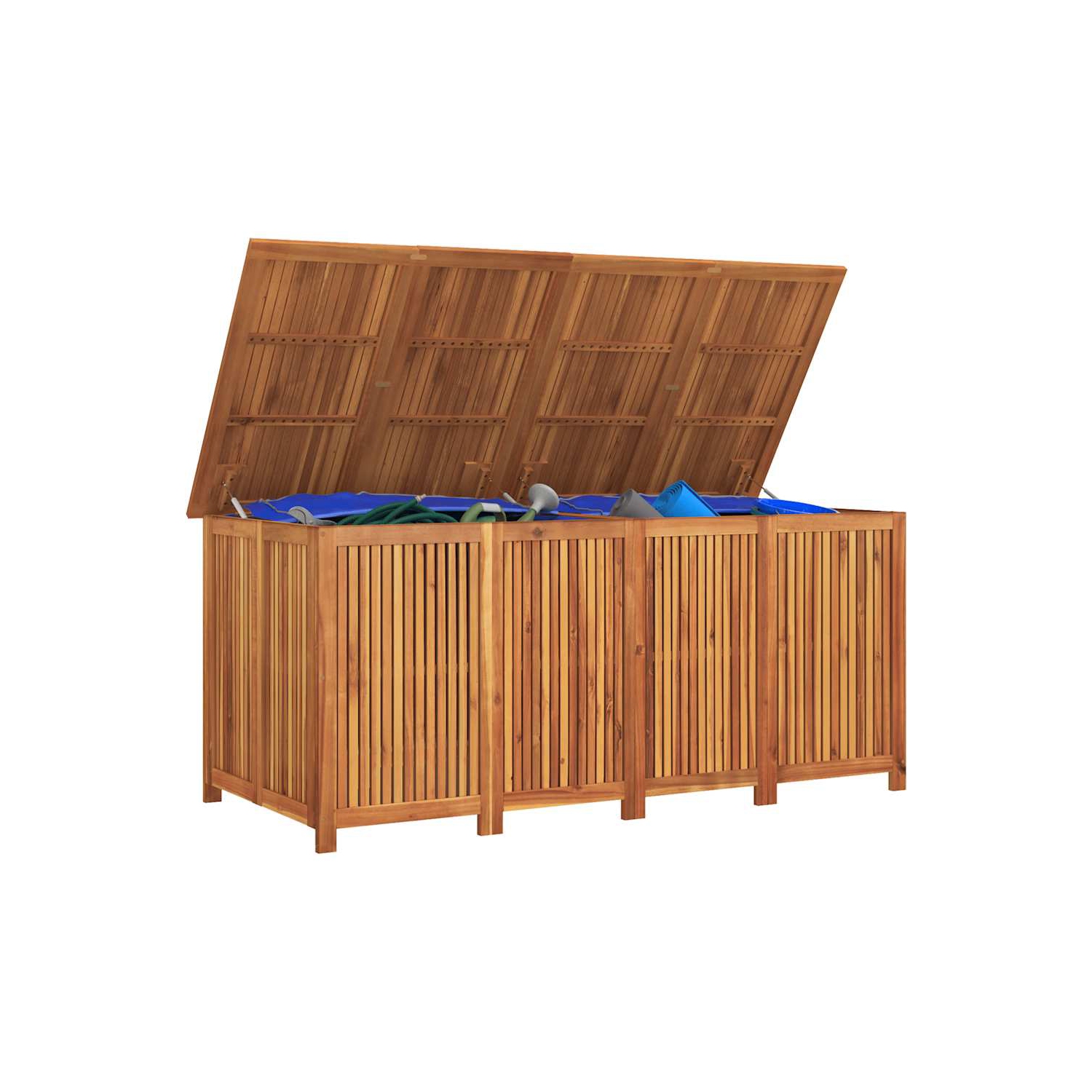 vidaXL Garden Storage Box 200x80x75 cm Solid Wood Acacia