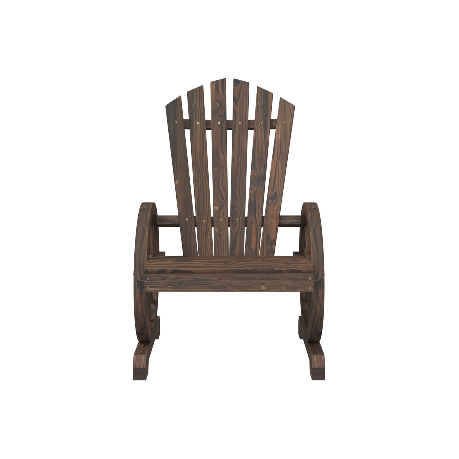 vidaXL Garden Adirondack Chairs 2 pcs Solid Wood Fir