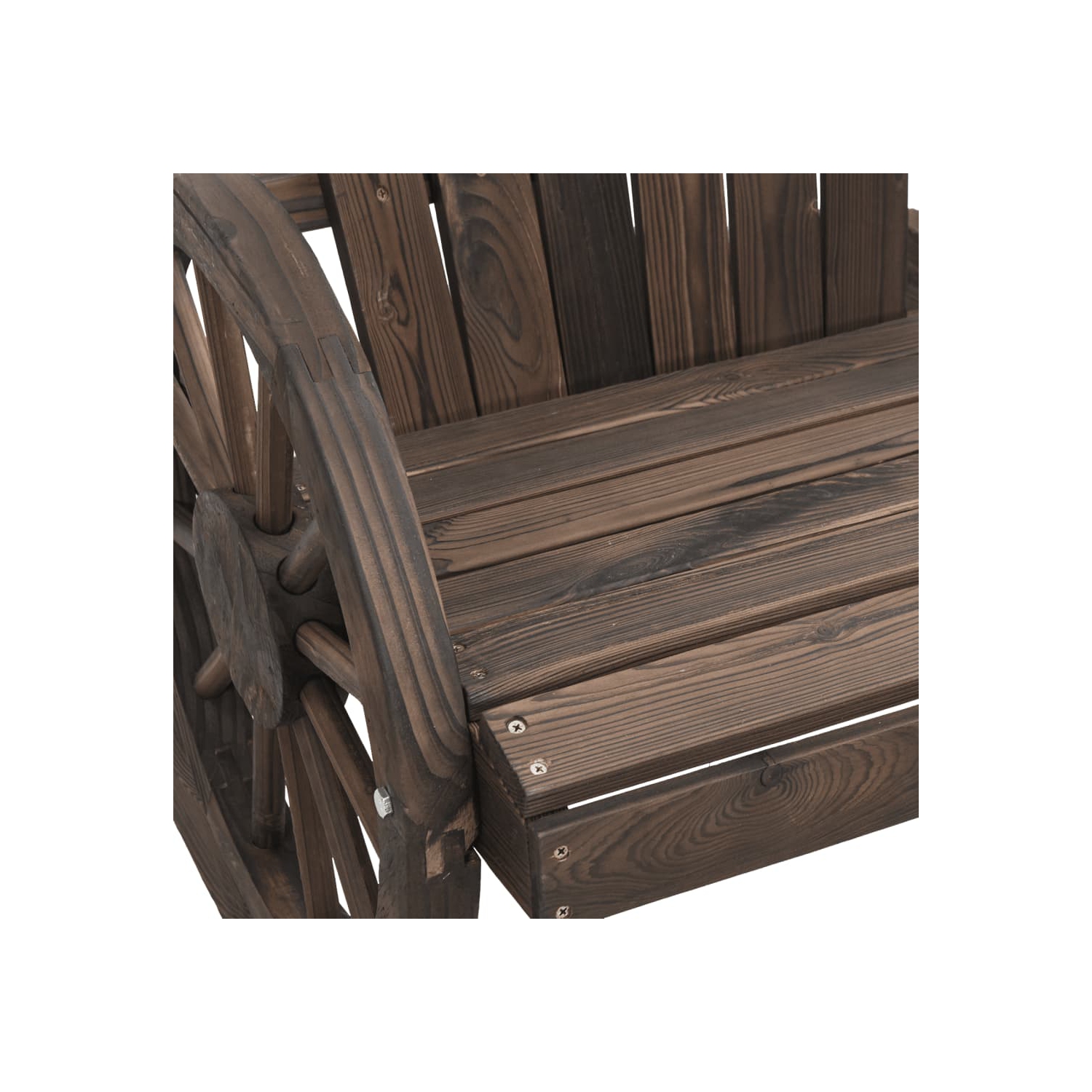 vidaXL Garden Adirondack Chairs 2 pcs Solid Wood Fir