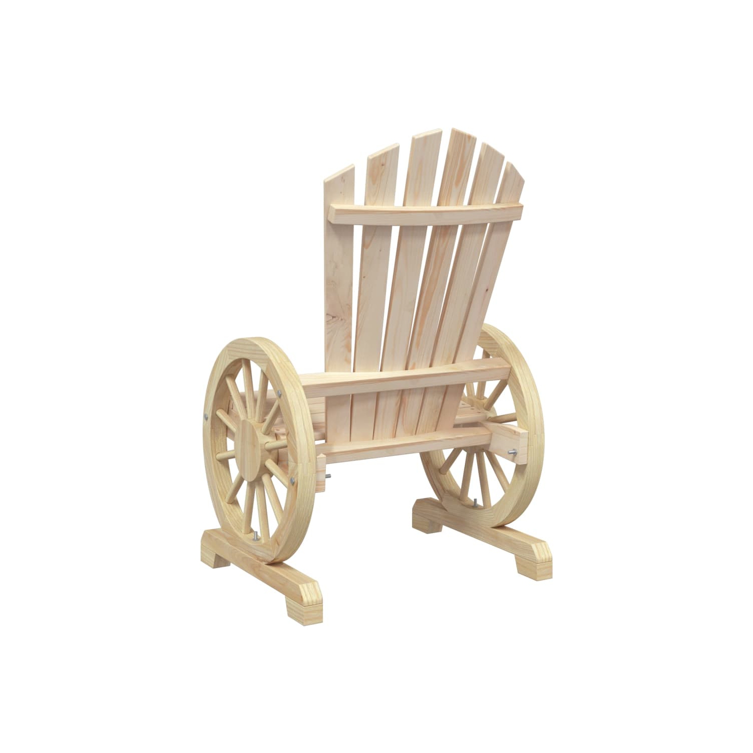 vidaXL Garden Adirondack Chair Solid Wood Fir