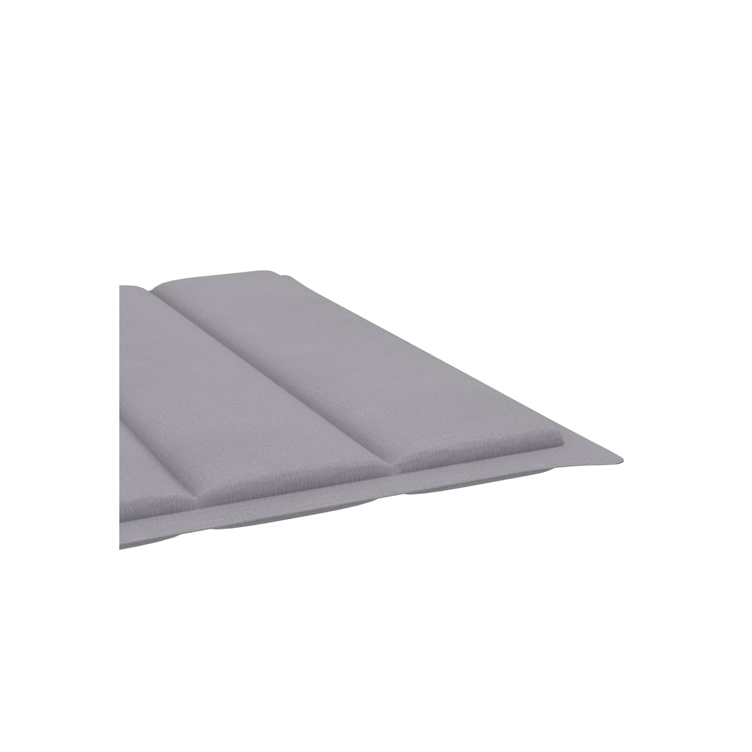 vidaXL 2-Person Sun Lounger with Cushions Bamboo