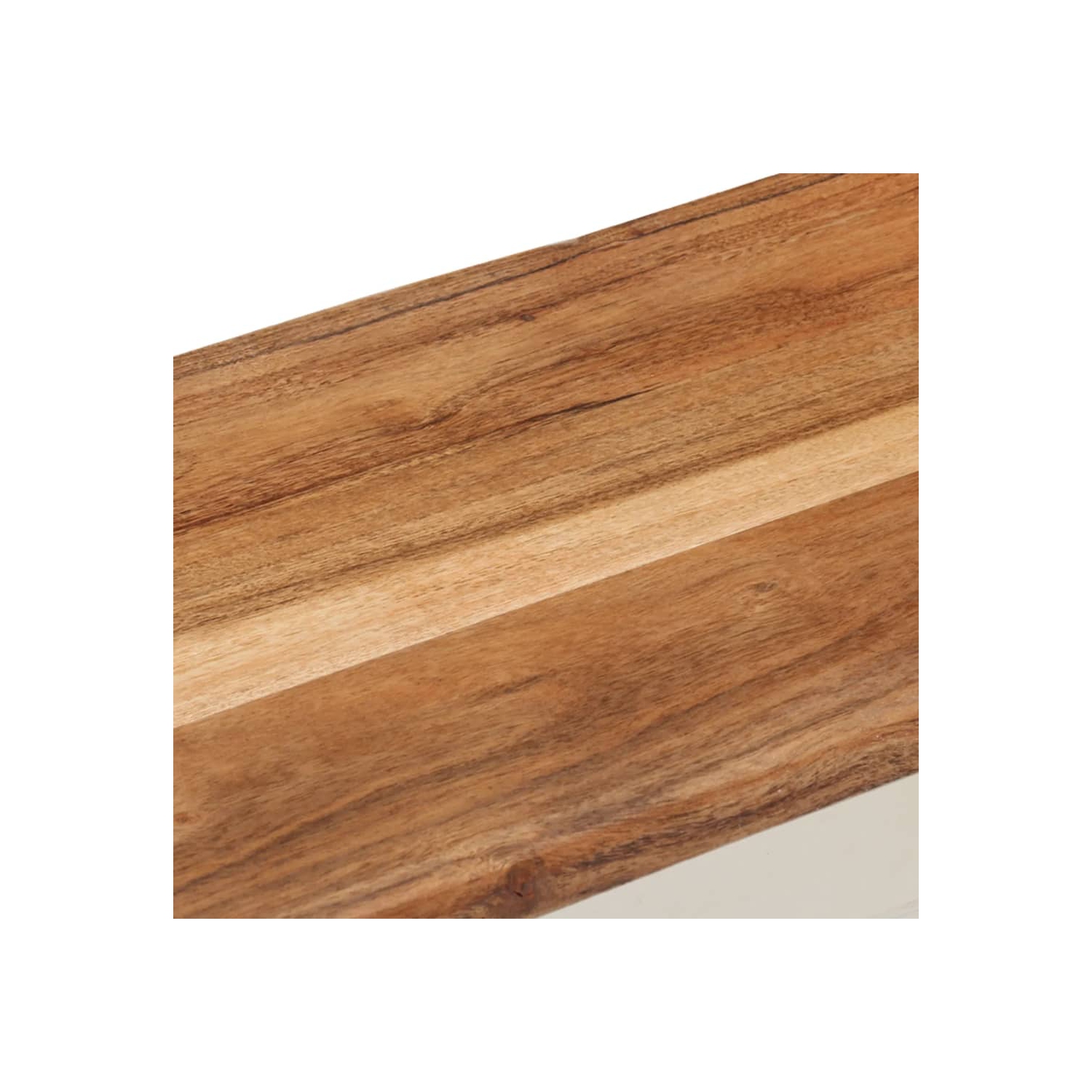 Boîte de rangement vidaXL 110 x 30 x 30 40&nbsp;cm en bois d'acacia massif