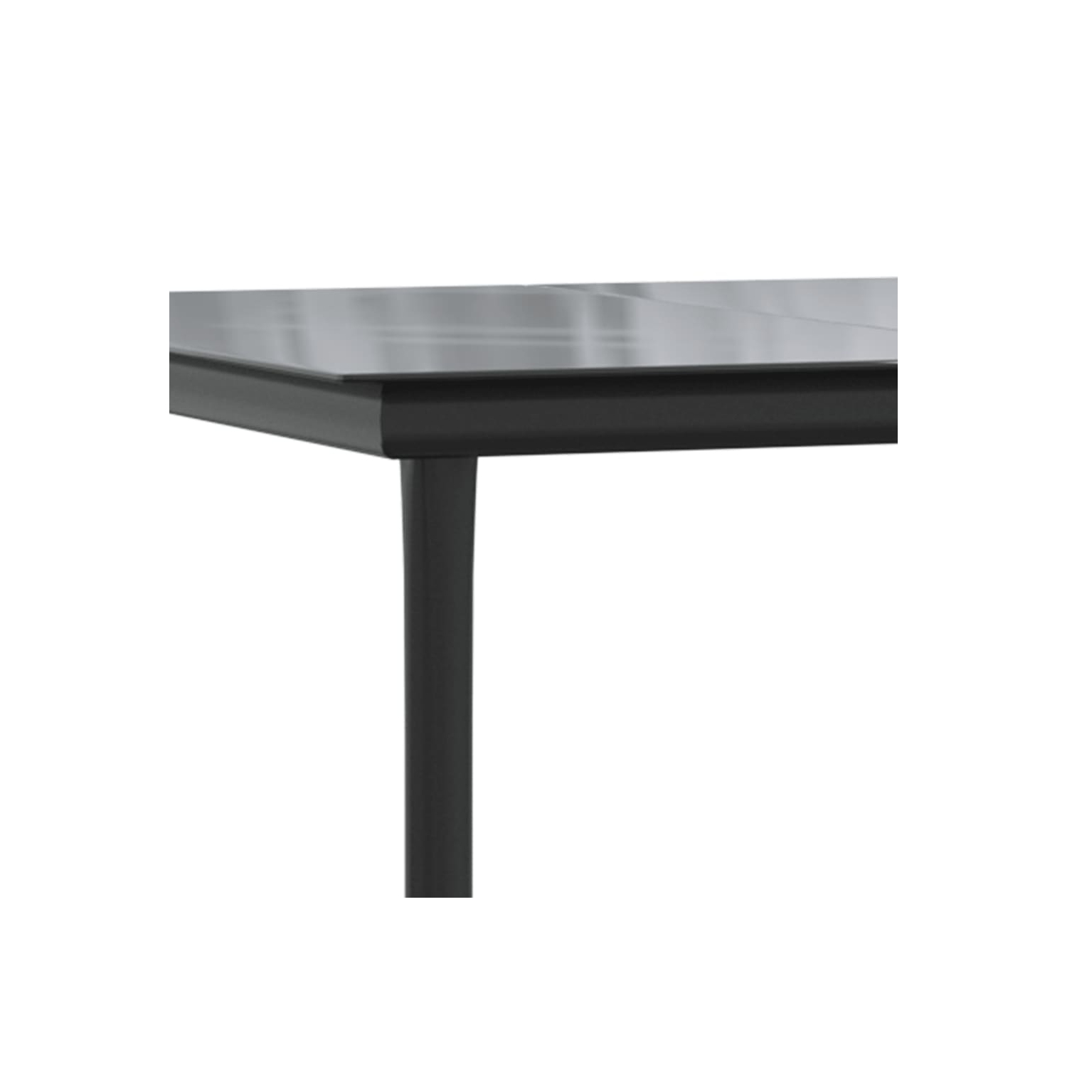 vidaXL 3 Piece Bistro Set with Cushions Black Poly Rattan