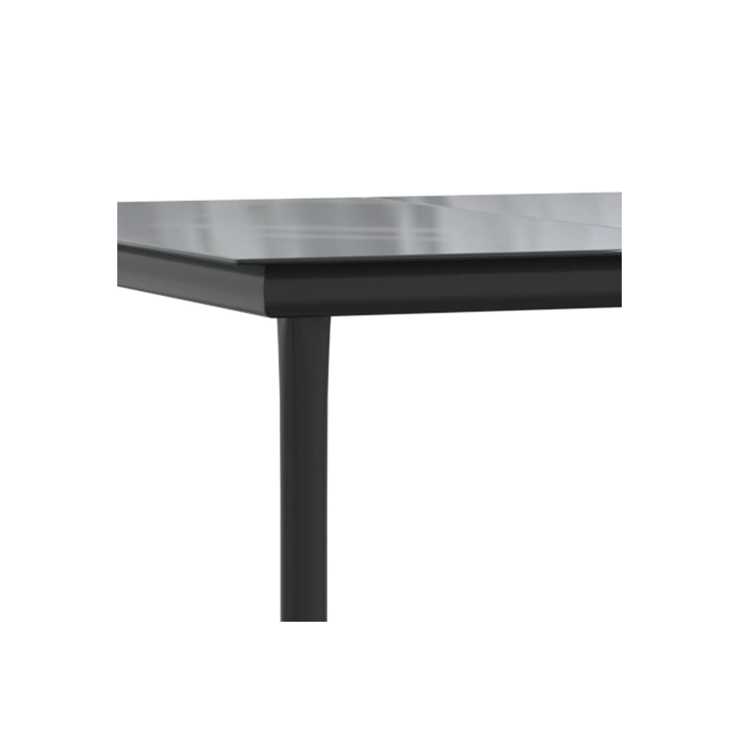 vidaXL 7 Piece Garden Dining Set with Cushions Grey Poly Rattan