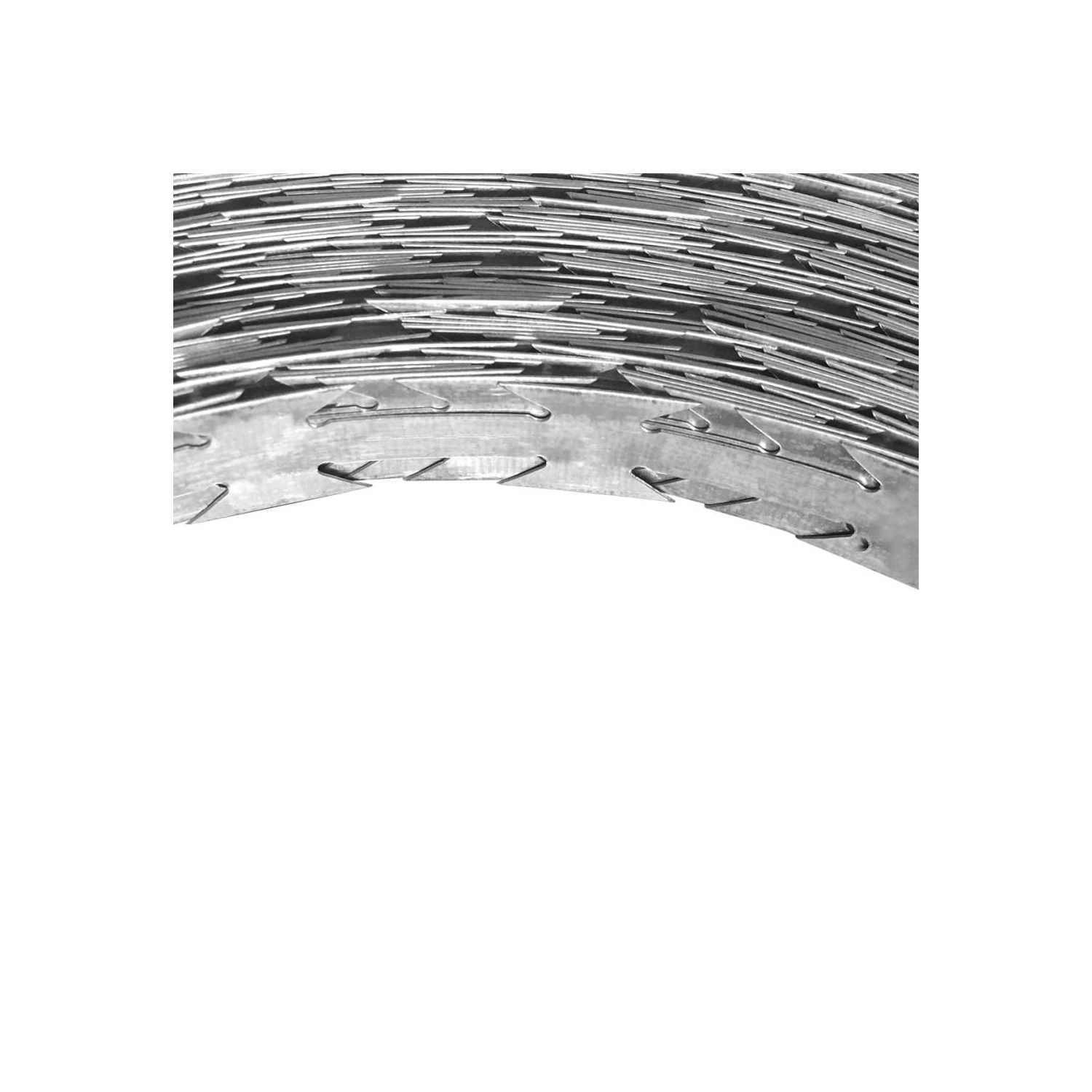 Fil de Concertina en acier galvanisé 1640,4 pi pour rasoir vidaXL