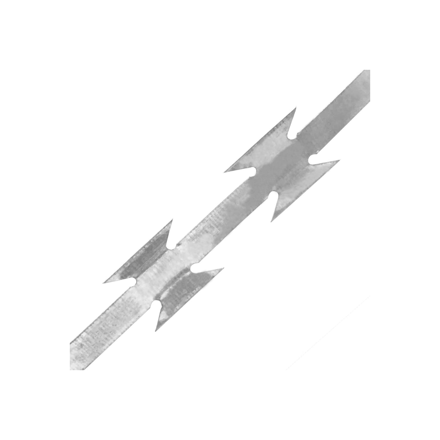 Fil de Concertina en acier galvanisé 1640,4 pi pour rasoir vidaXL