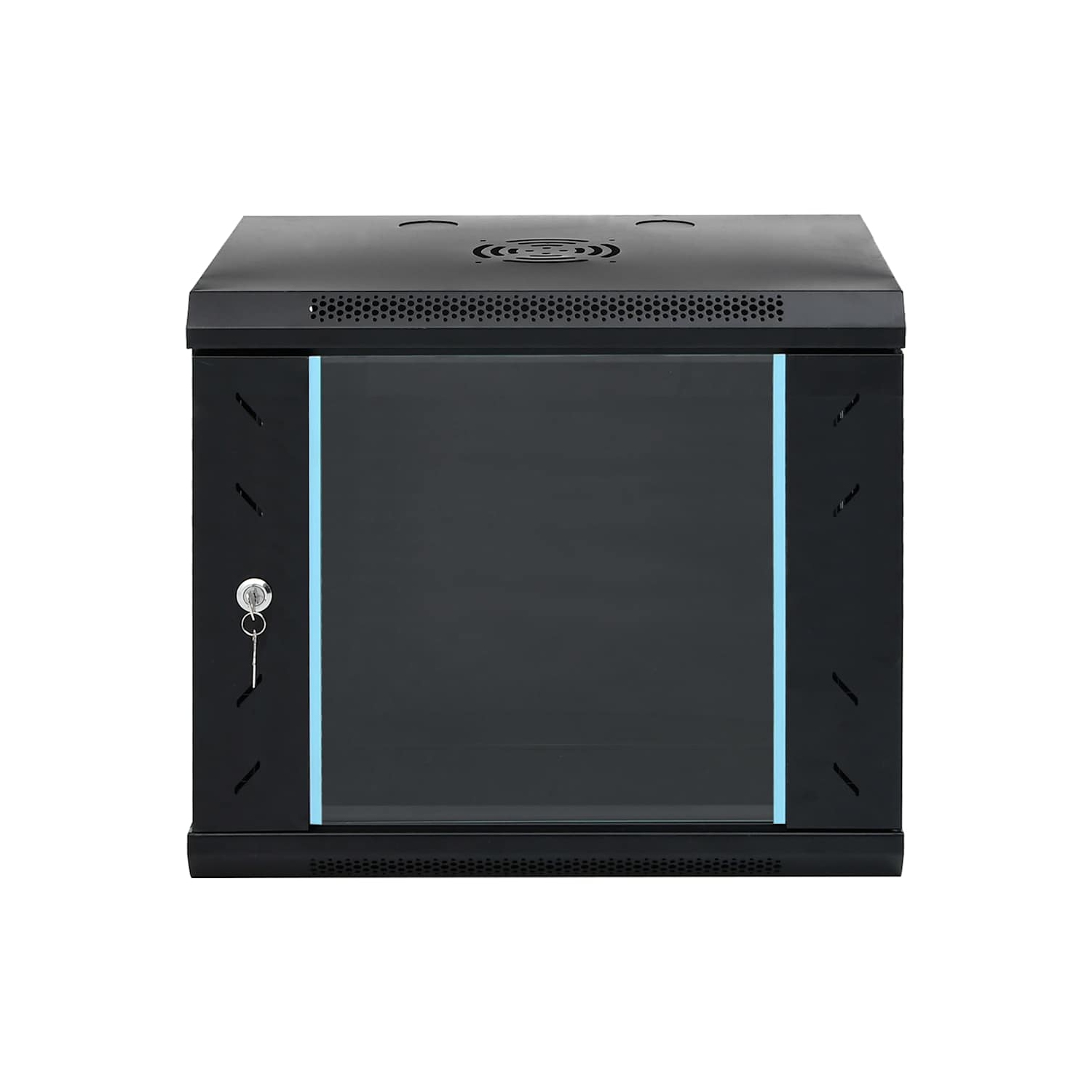 Armoire murale pour réseau 9U de 19 po IP20 53x40 x 45&nbsp;cm de vidaXL