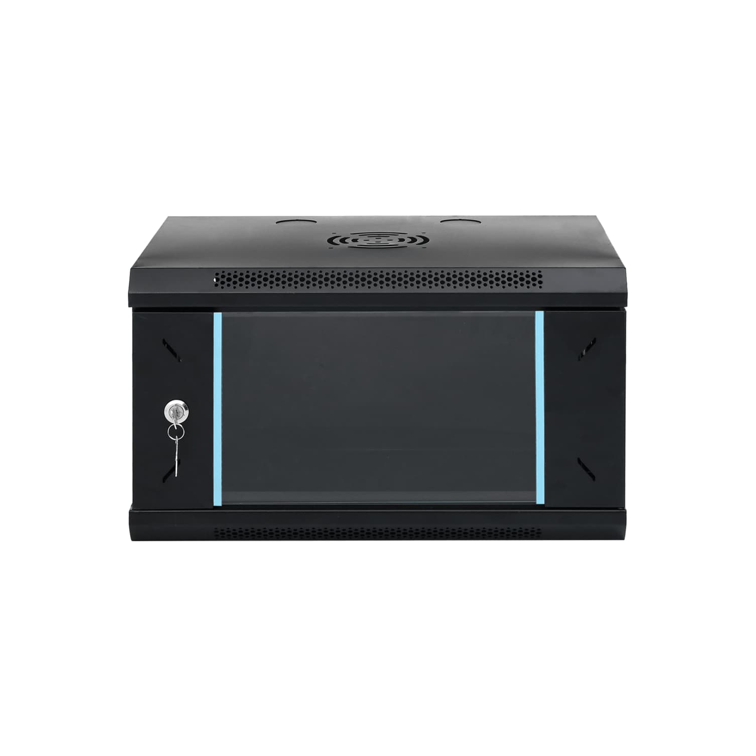 vidaXL 6U Wall Mounted Network Cabinet 19" IP20 53x40x30 cm