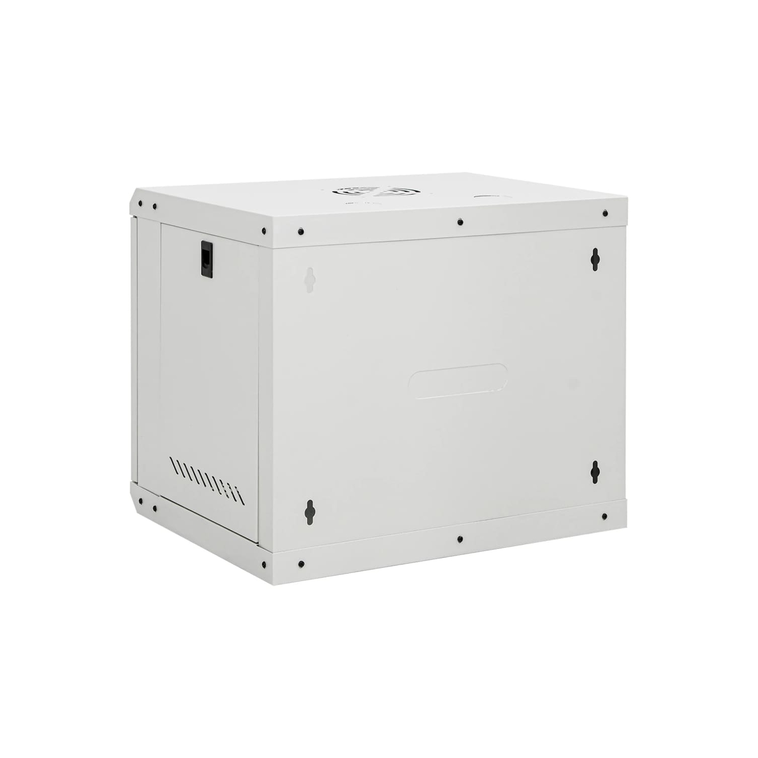 vidaXL 9U Wall Mounted Network Cabinet 19" IP20 53x40x45 cm
