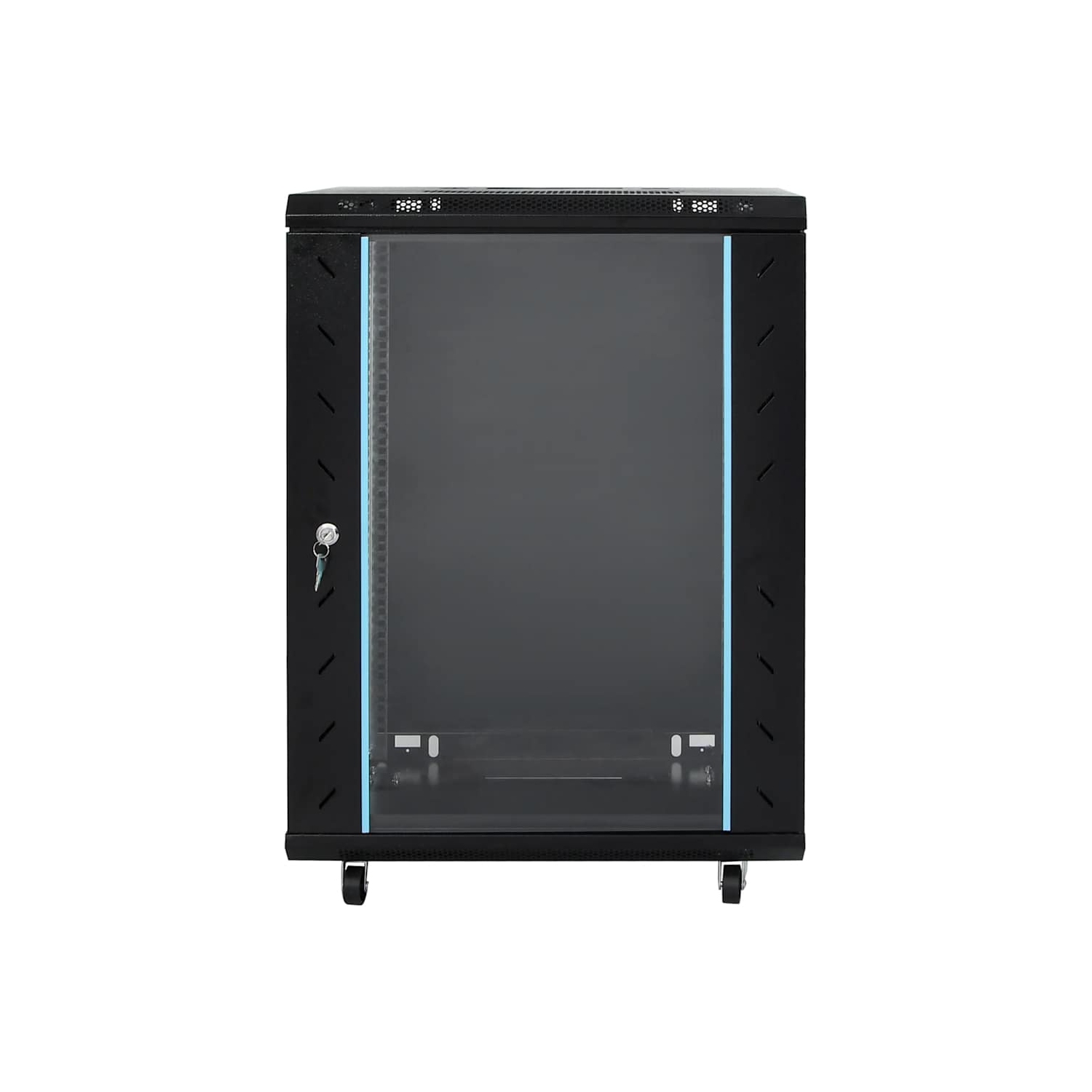 vidaXL 15U Network Cabinet with Swivel Feet 19" IP20 60x45x86 cm