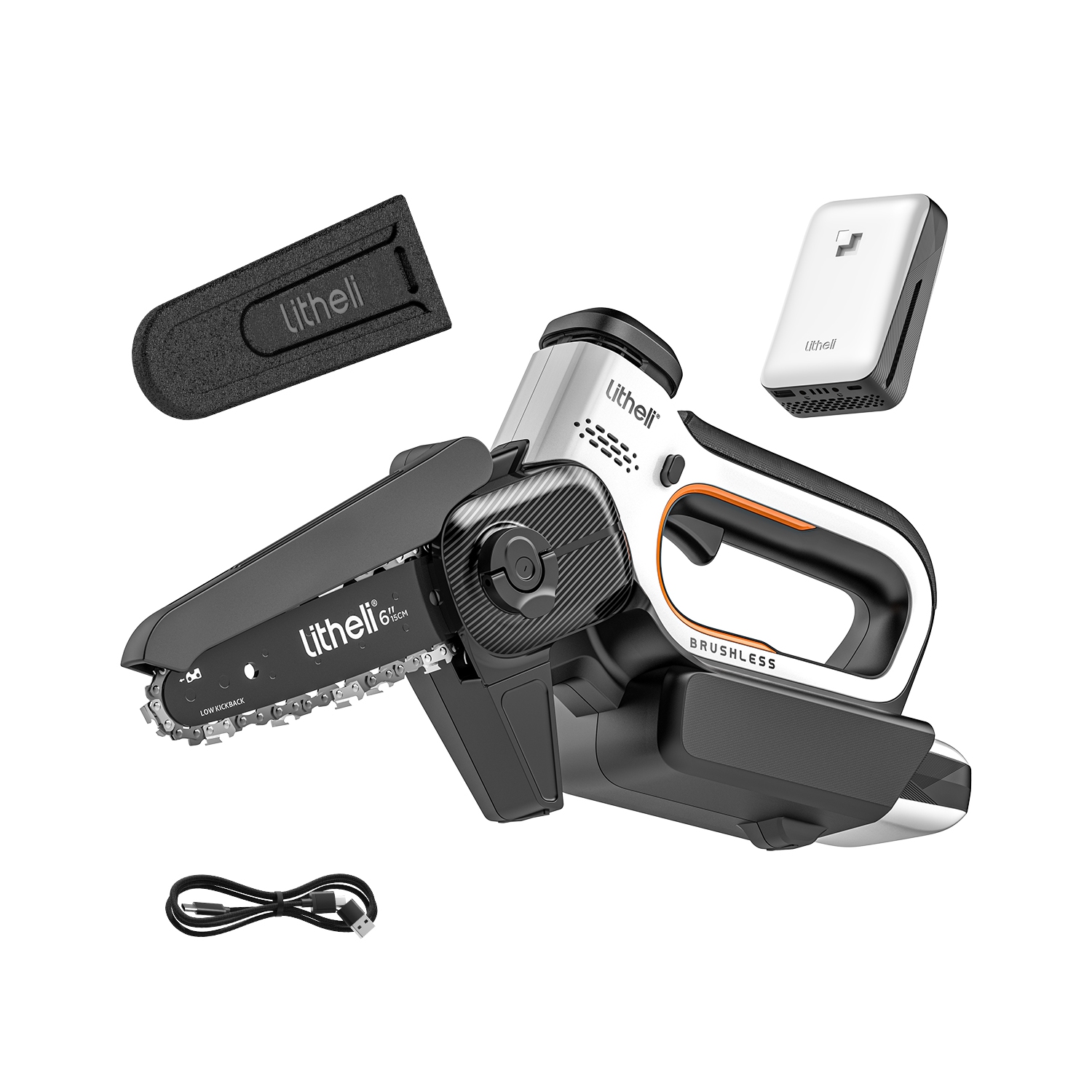 Litheli U20 Brushless Mini Chainsaw with DynaDrive Motor