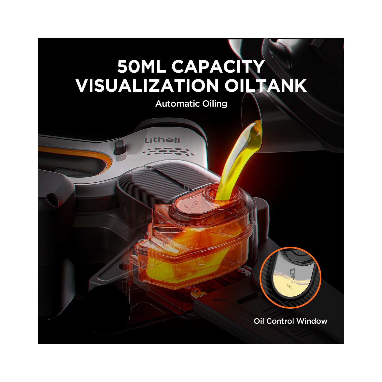 Litheli U20 Brushless Mini Chainsaw with DynaDrive Motor