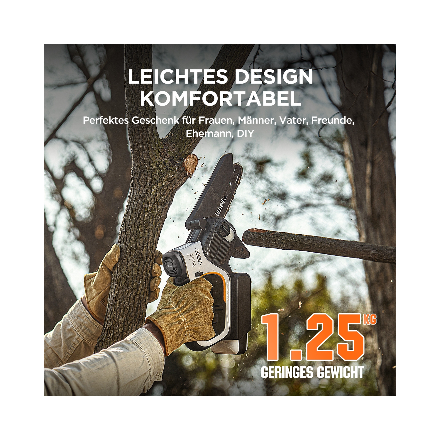 Litheli U20 Brushless Mini Chainsaw with DynaDrive Motor