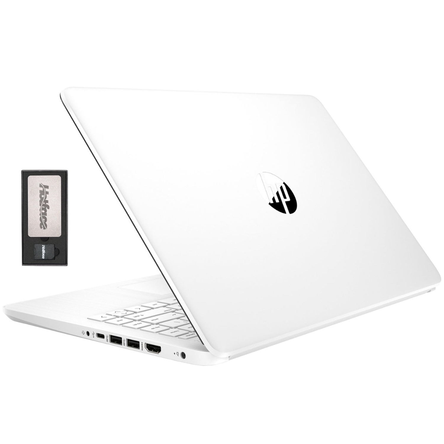 HP Premium Stream 14" HD BrightView Laptop, Intel Celeron N4120, 224GB Storage(64GB eMMC+160GB Docking Station Set), 4GB RAM, Intel UHD Graphics, 1