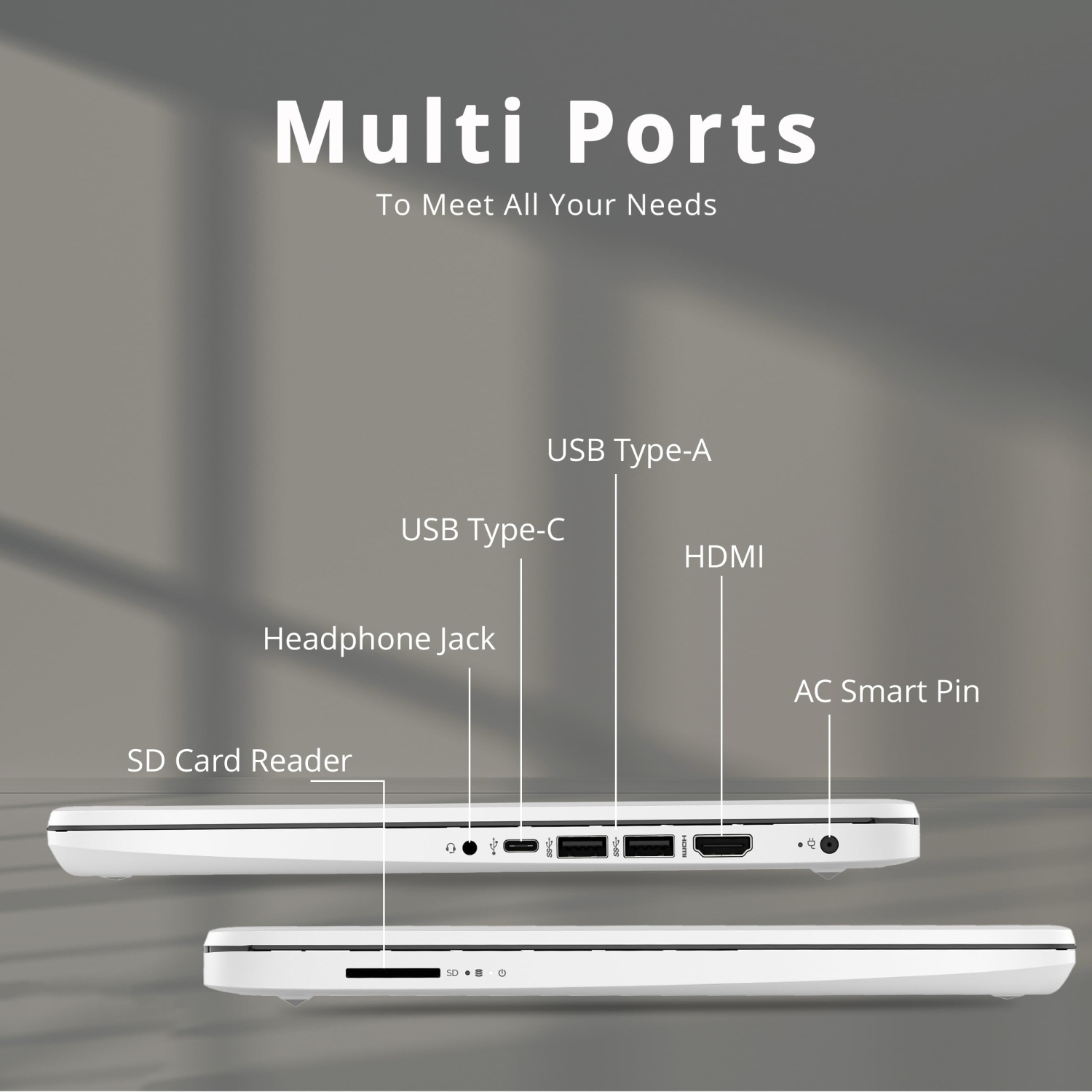 HP Premium Stream 14" HD BrightView Laptop, Intel Celeron N4120, 224GB Storage(64GB eMMC+160GB Docking Station Set), 16GB RAM, Intel UHD Graphics, 1