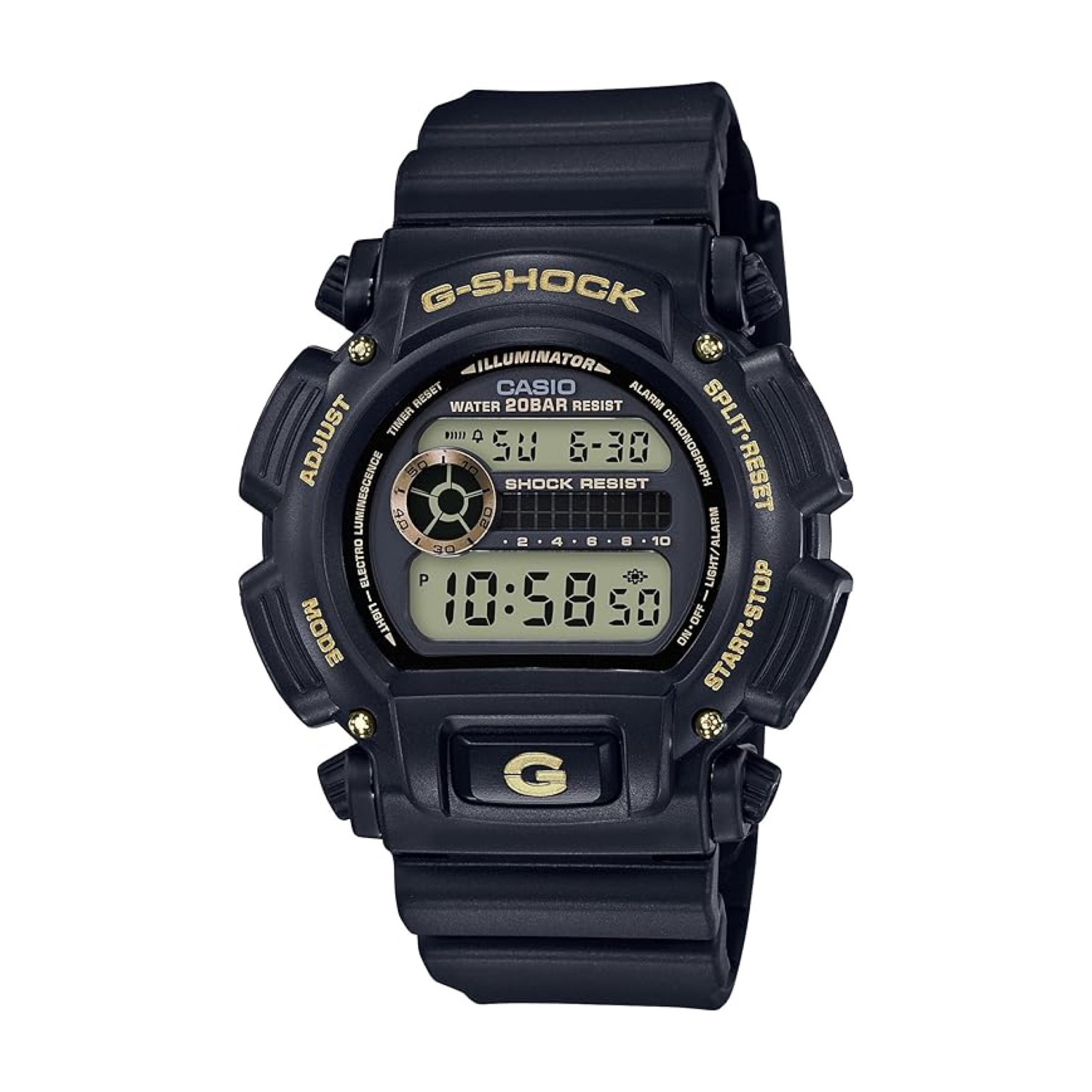 Casio Men's DW-9052GBX-1A9CR G-Shock Digital Display Quartz Black Watch