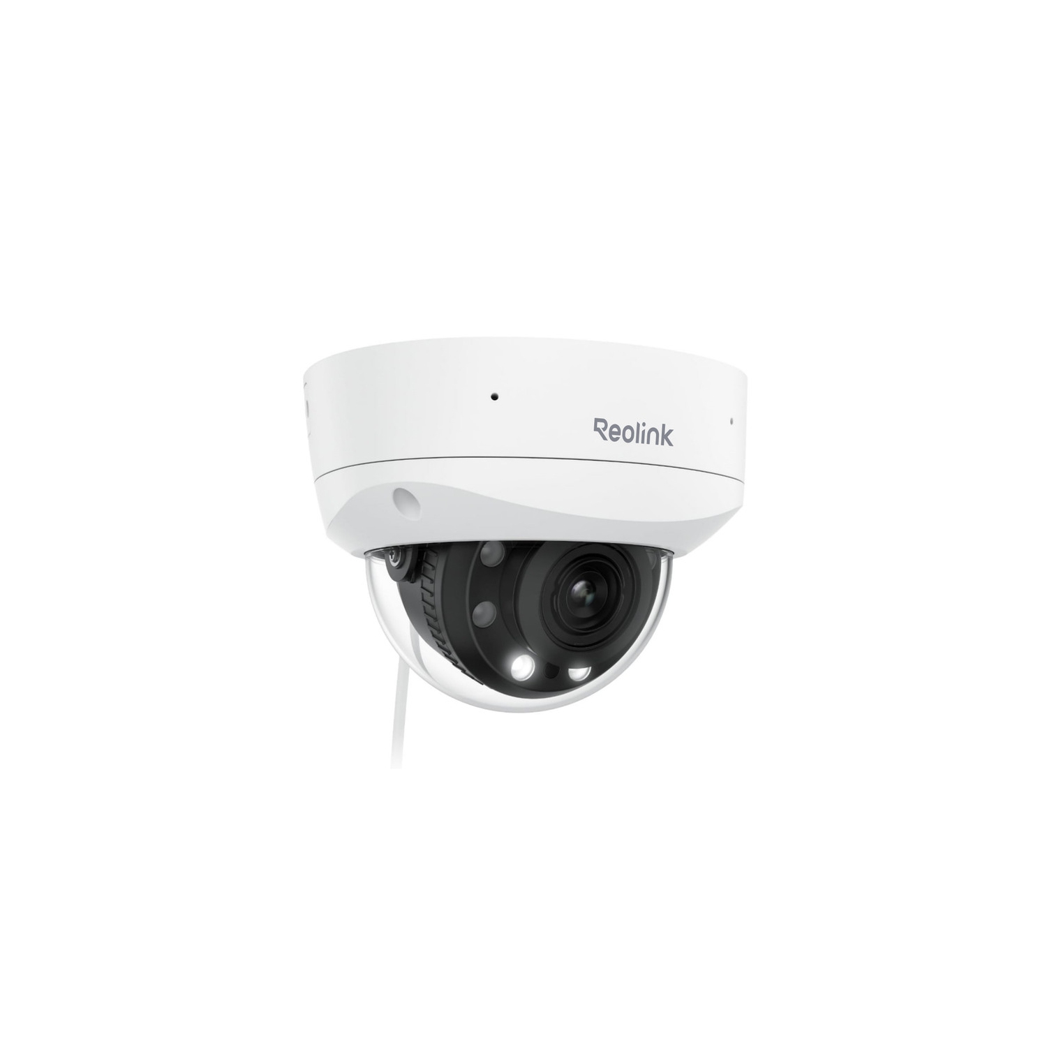 Reolink Smart 4K 8MP PoE Camera with IK10 Vandal-Proof Rating, 5X Optical Zoom, Color Night Vision, RLC-843A