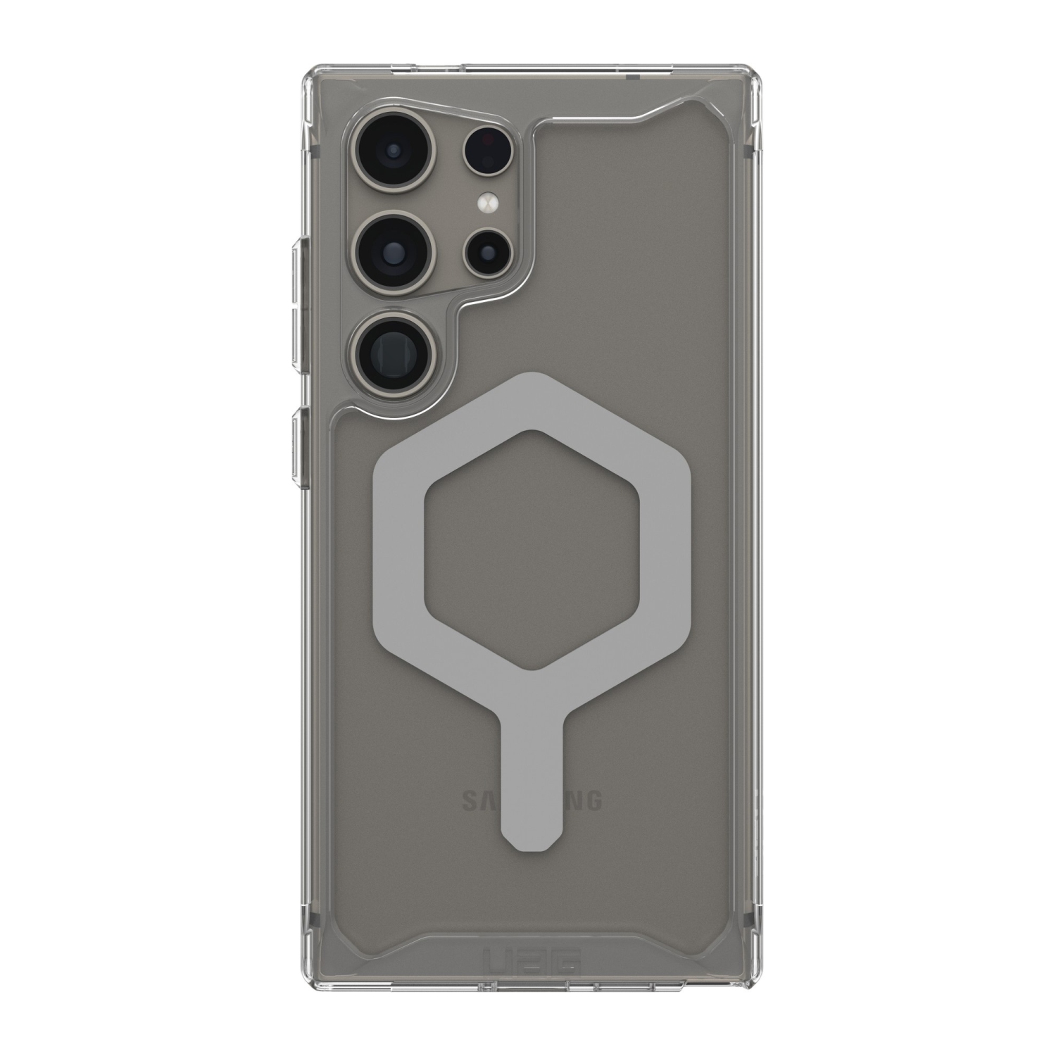 Étui rigide ajusté en plastique Plyo Pro d'UAG pour Galaxy S24 Ultra 5G – translucide