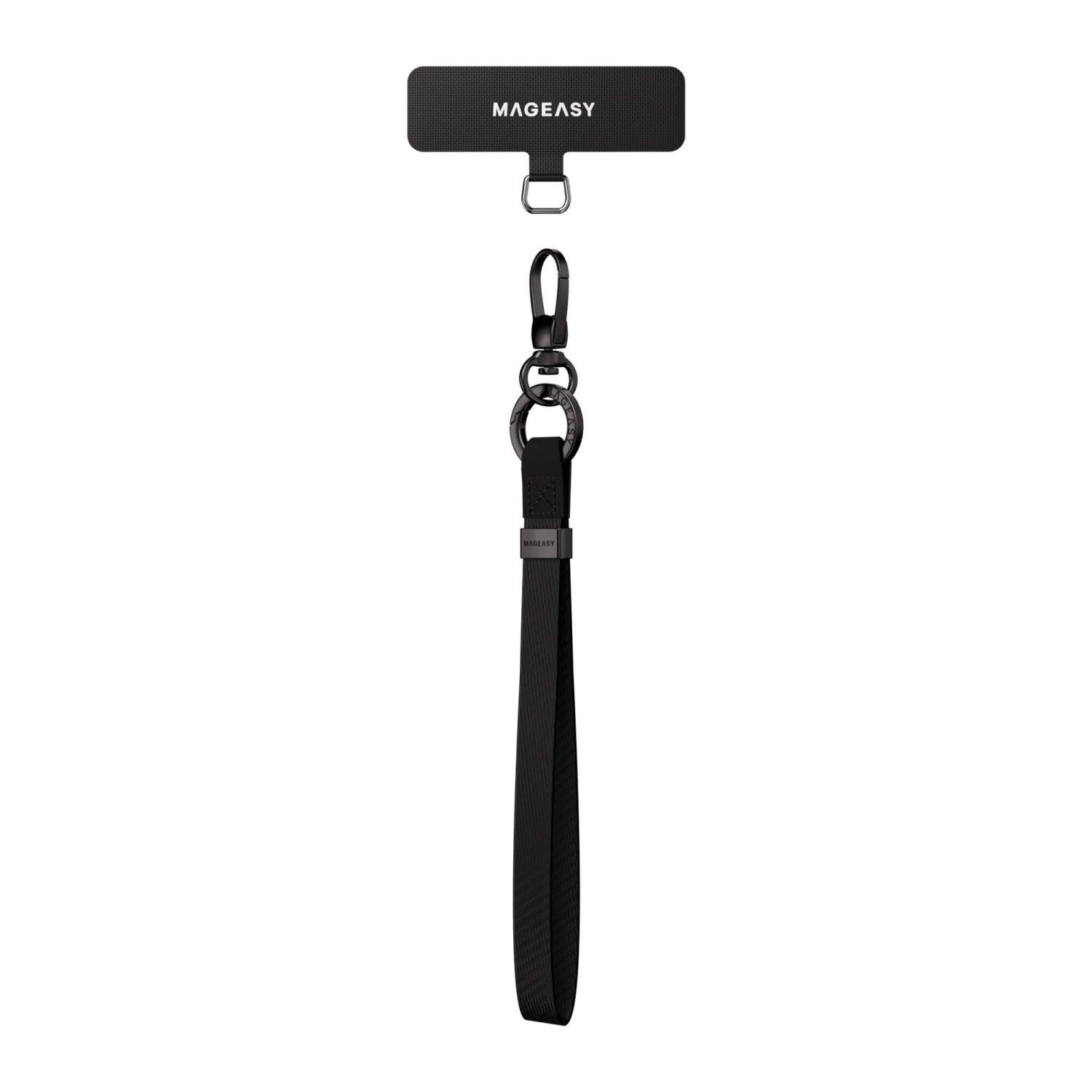 Universal MAGEASY 15mm Utility Wrist Strap - Black