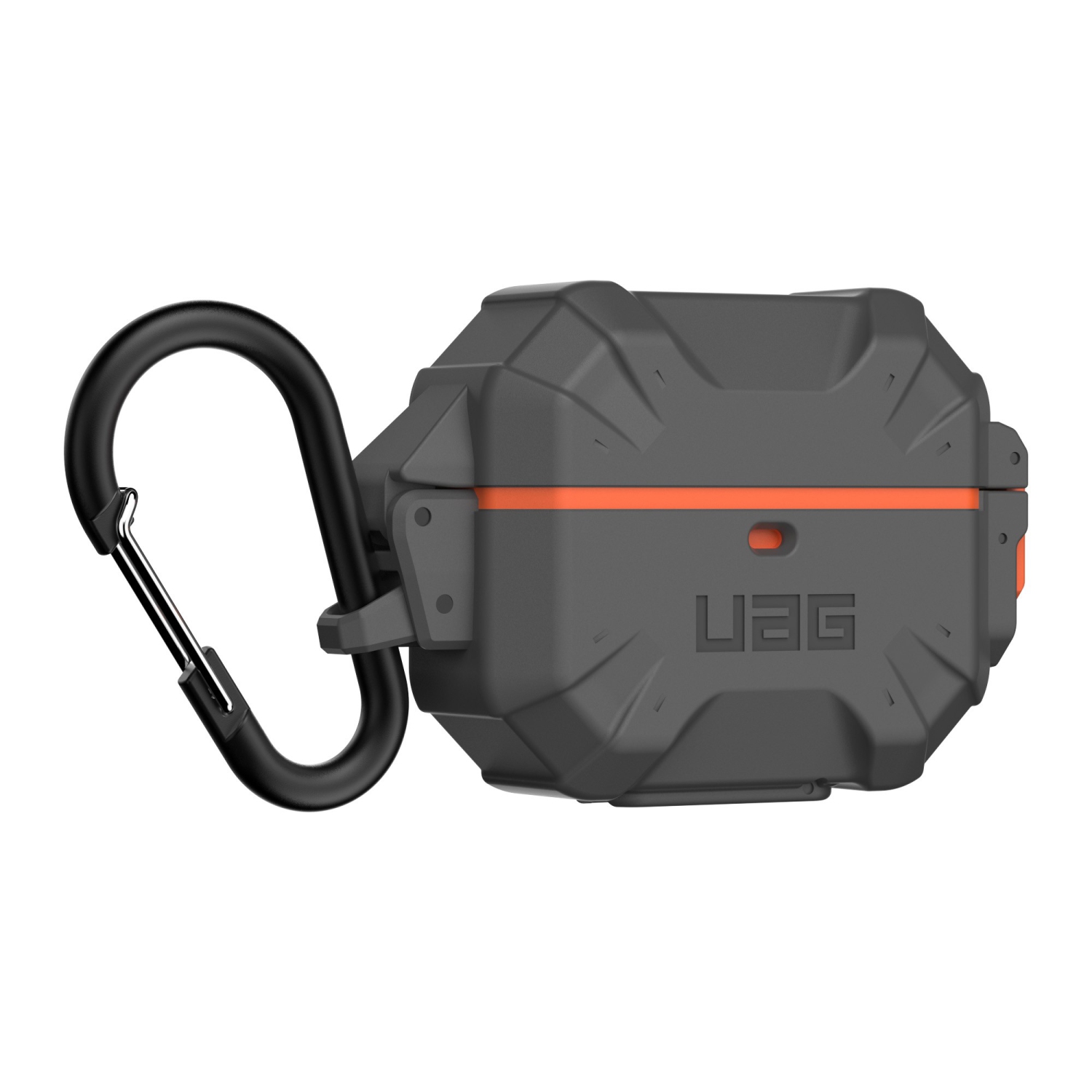 Étui rigide ajusté en plastique Pathfinder d'UAG pour AirPods - Argenté