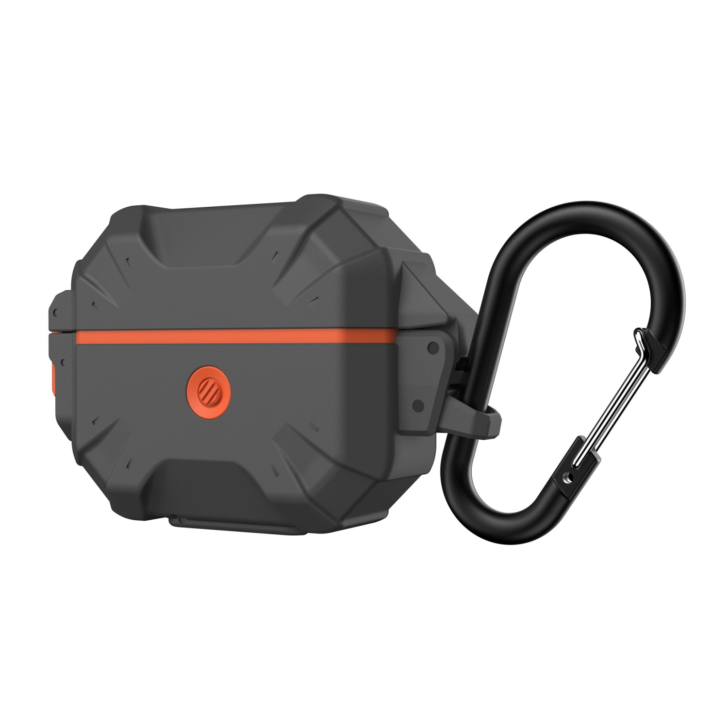 Étui rigide ajusté en plastique Pathfinder d'UAG pour AirPods - Argenté