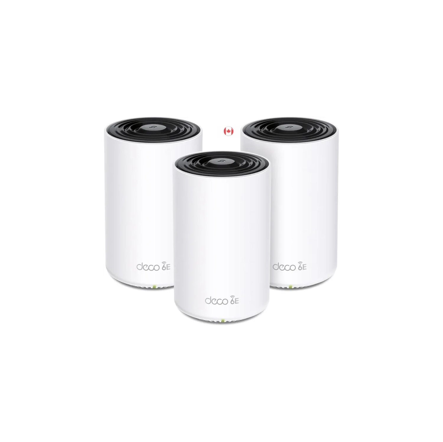 Deco AXE5400 Tri-Band WiFi 6E Mesh System (Deco XE75) - 3-Pack, Covers Up to 7,200 Sq.Ft, Replaces WiFi Router and Extender, AI-Driven Mesh with New 6GHz Band