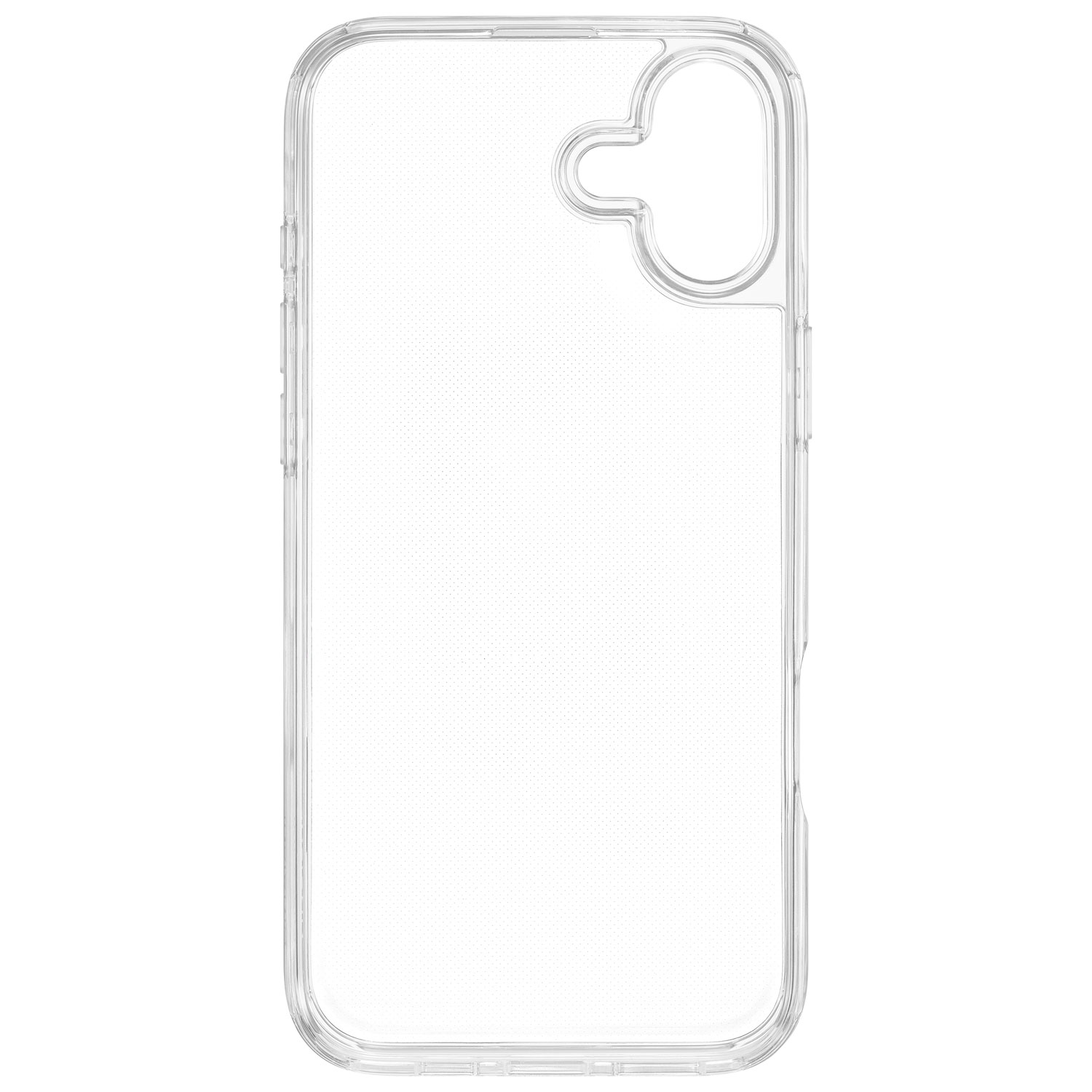 Étui rigide ajusté d'Insignia pour iPhone 16 Plus - Transparent - Exclusivité de Best Buy