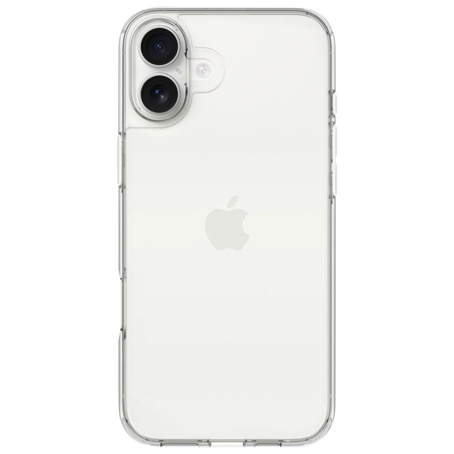Étui rigide ajusté d'Insignia pour iPhone 16 Plus - Transparent - Exclusivité de Best Buy