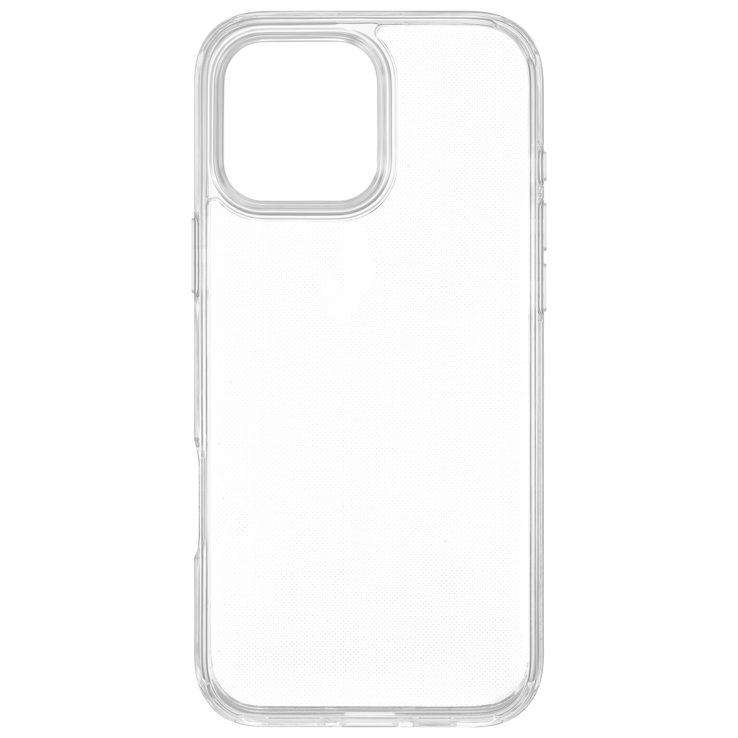 Étui rigide ajusté d'Insignia pour iPhone 16 Pro Max - Transparent - Exclusivité de Best Buy