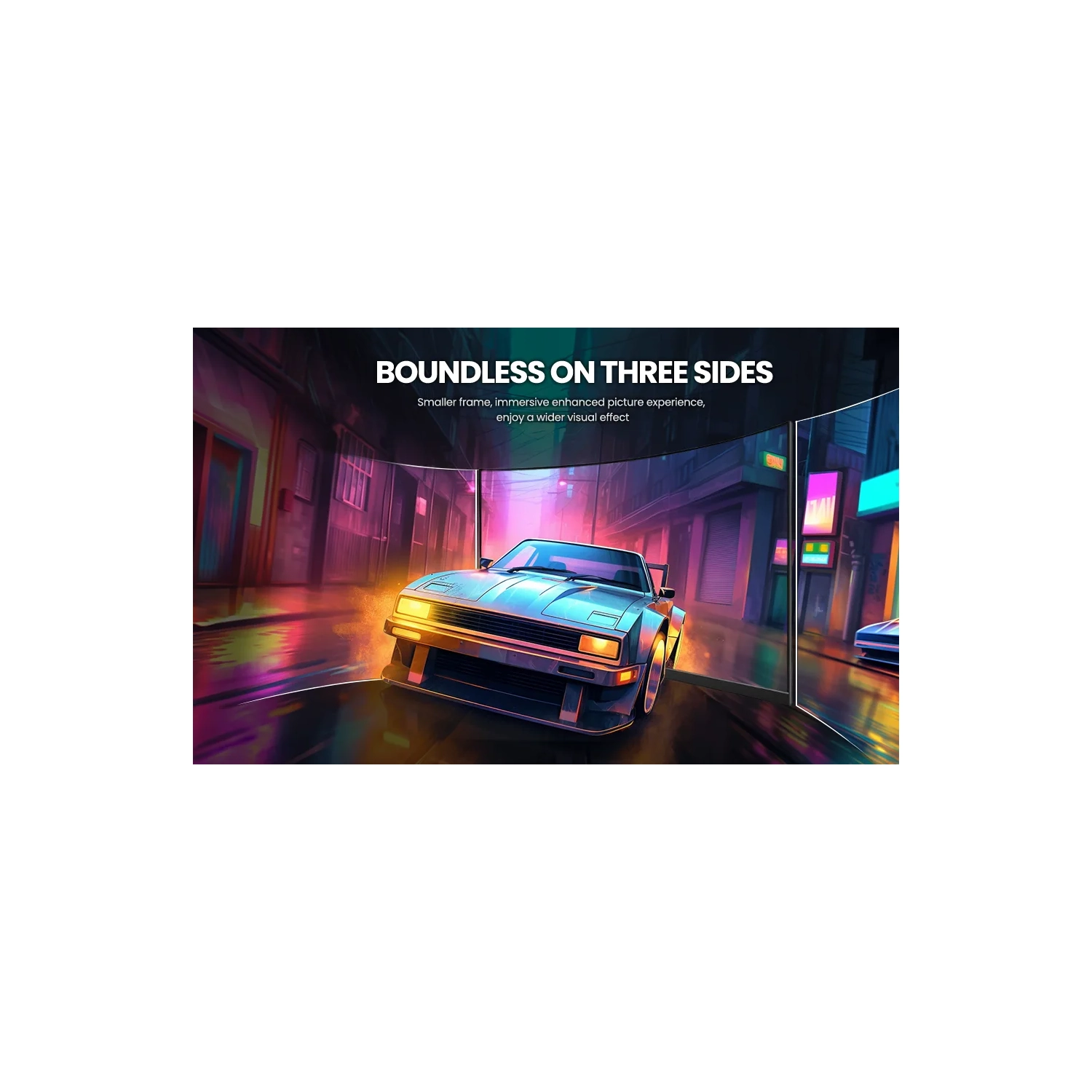 Moniteur de jeu incurvé 240&nbsp;Hz de 27 po, gris à gris 1&nbsp;ms, HD intégrale 1080P, sRVB 99 %, panneau va 1800R Freesync, ports HDMI/DP,