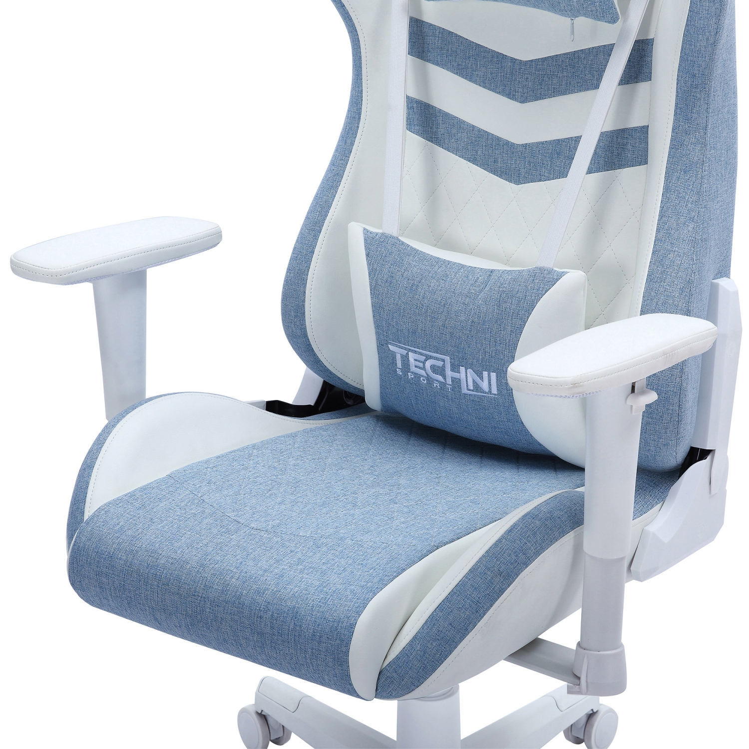 Techni Sport TS86 Ergonomic Pastel Gaming Chair- Blue