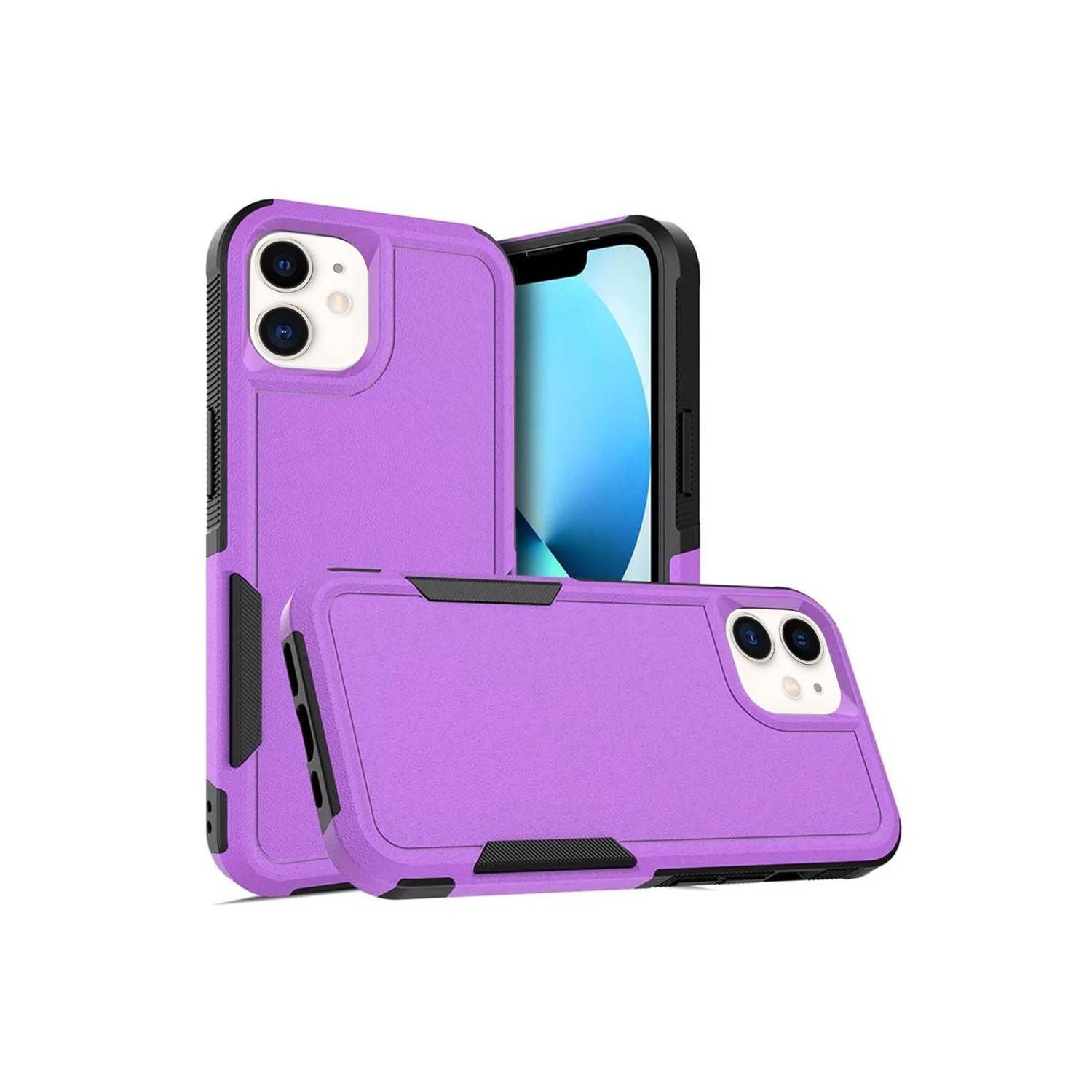 XCRS Apple iPhone 11 Case 6.1-inch 2019 Dual Layered Comm Rugged, Heavy Duty, Tuff Cover