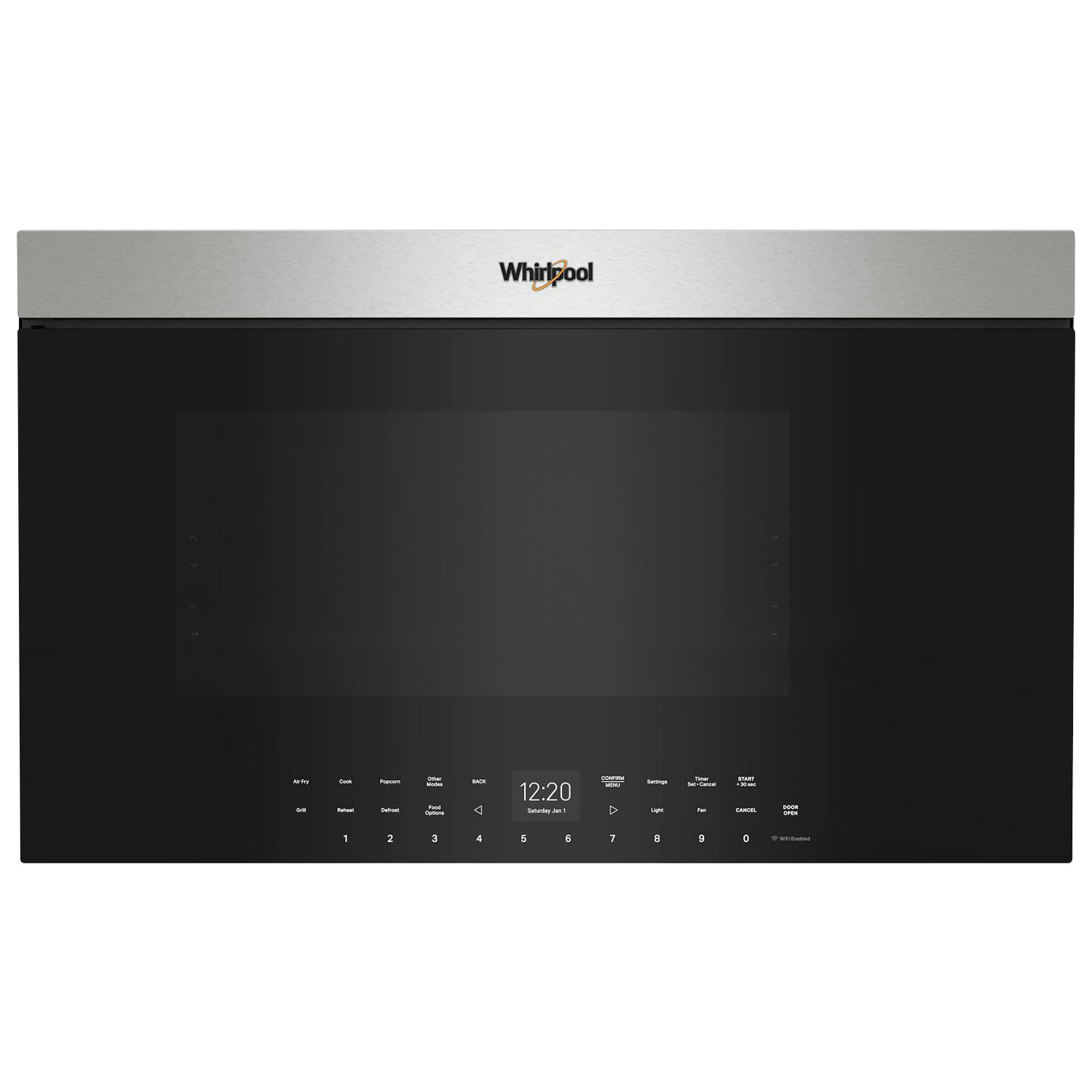 Whirlpool Over-The-Range Microwave with Air Fryer - 1.1 Cu. Ft. - Stainless Steel
