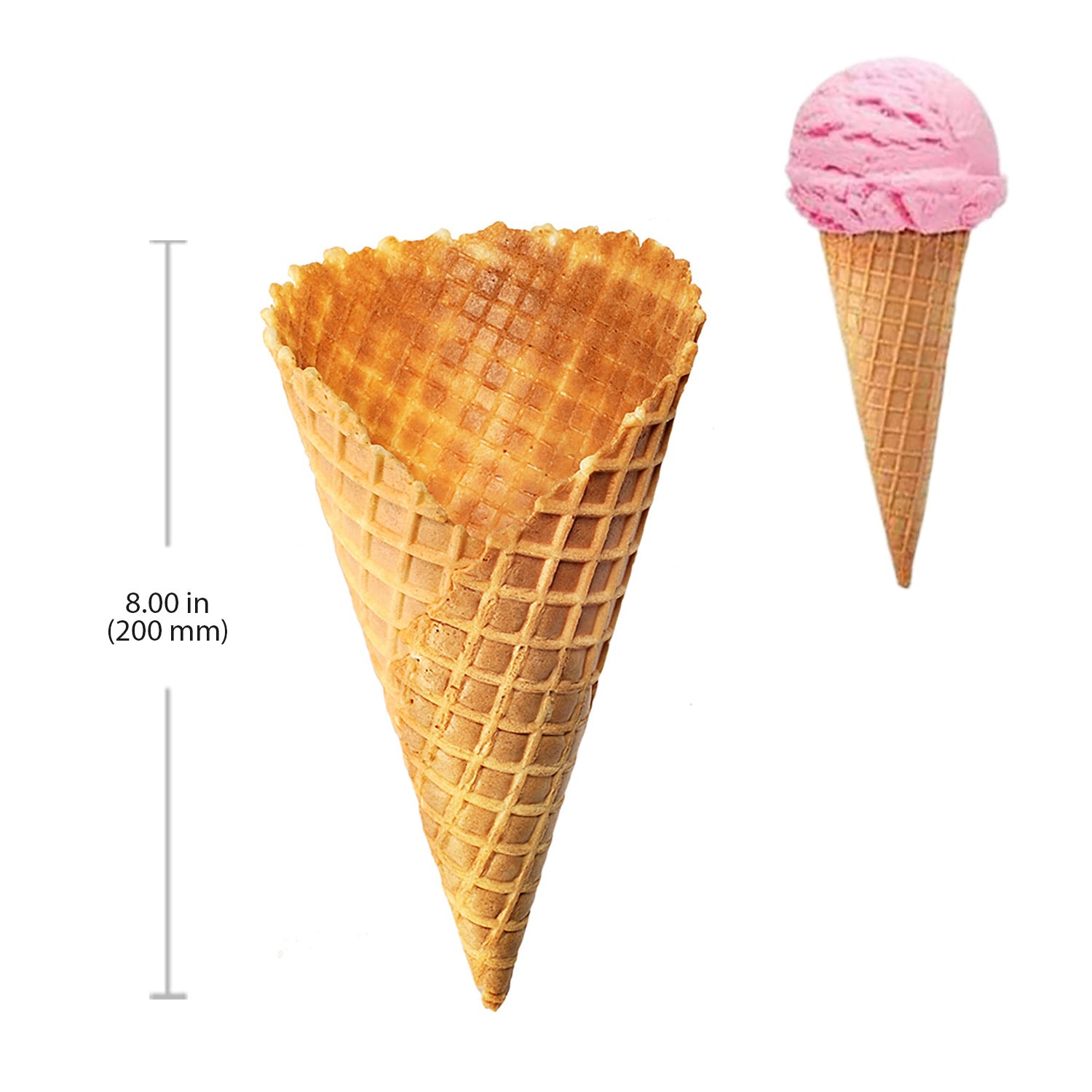 GR-XCXG2 Waffle Cone Maker | Commercial Double Ice Cream Waffle Cone Maker | Stainless Steel | Nonstick | 110V